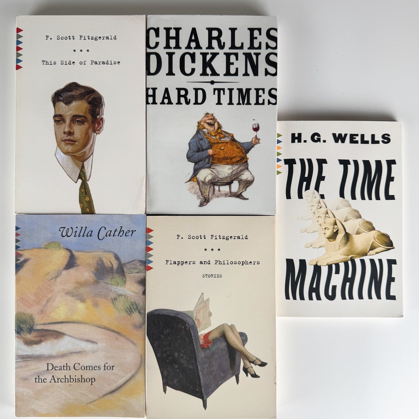 Vintage Classics Paperback Editions, 5 Classic Novels