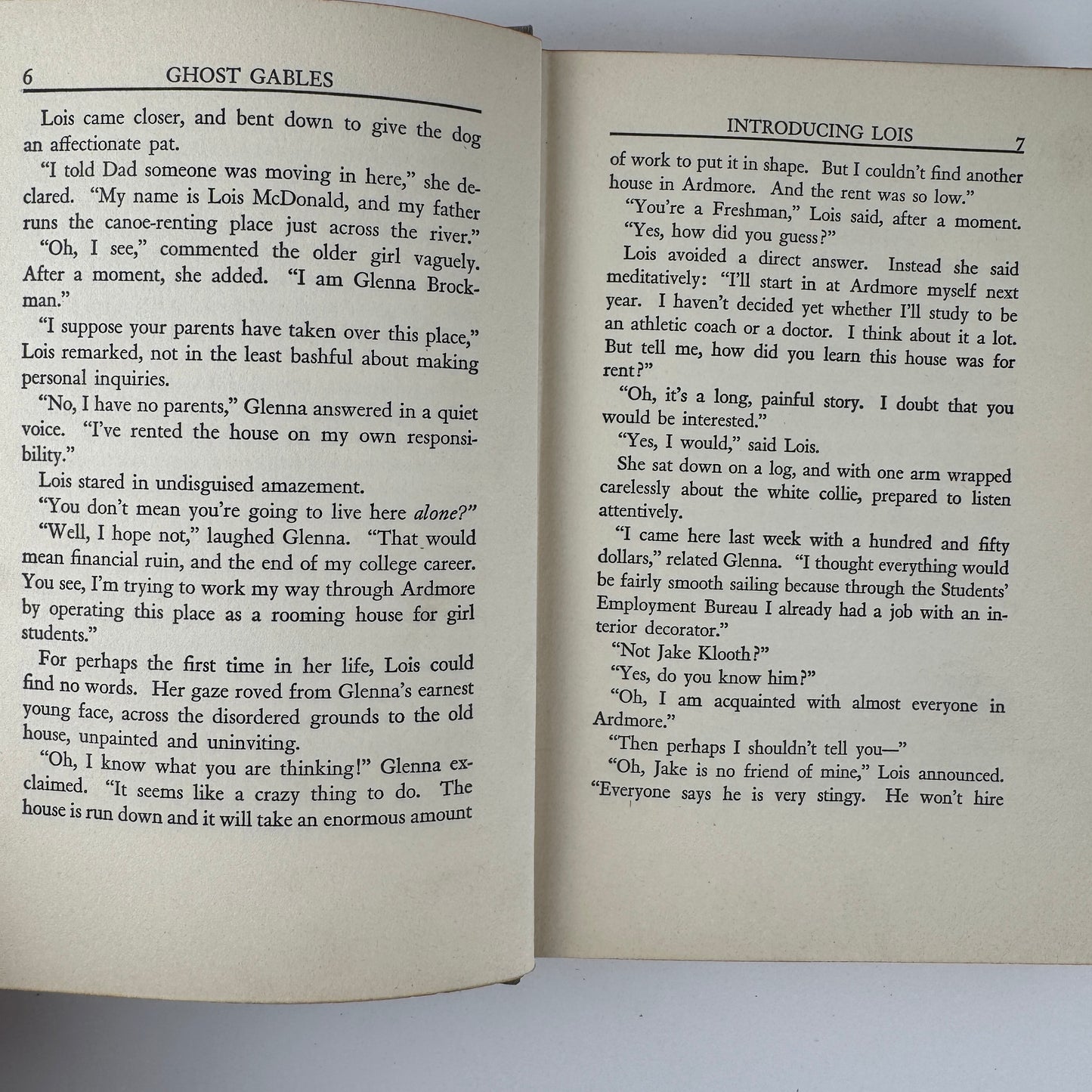 Ghost Gables, Mildred A. Wirt, 1939 YA Mystery by Nancy Drew Author