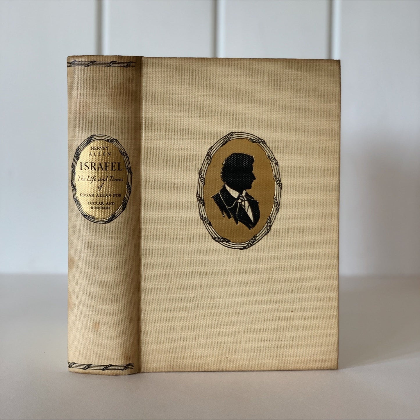 Israfel: The Life and Times of Edgar Allan Poe, 1934 Hardcover, Hervey Allen