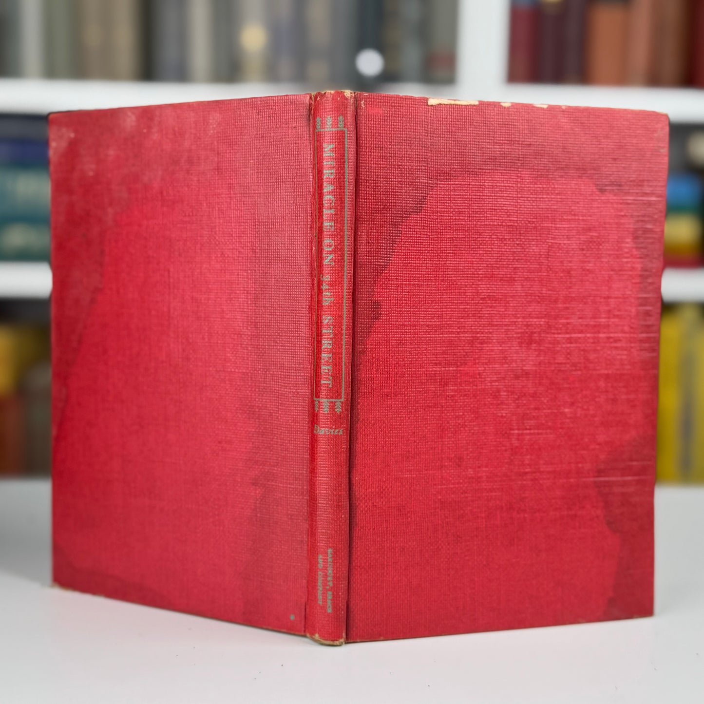 Miracle on 34th Street, Valentine Davies, First Edition, 1947 Hardcover with Dust jacket