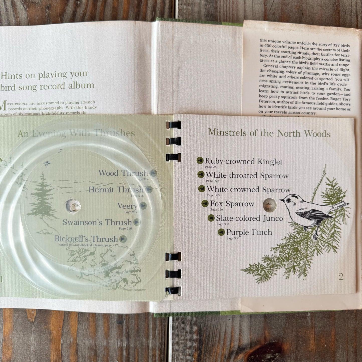 National Geographic Song and Garden Birds of North America, 1964
