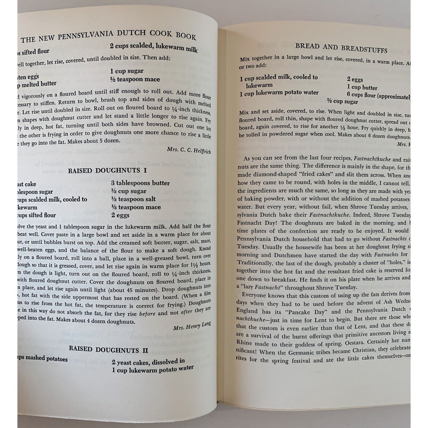 The New Pennsylvania Dutch Cook Book, Ruth Hutchison, 1958 Hardcover