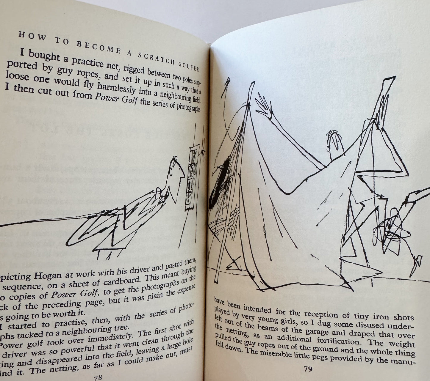 How to Become a Scratch Golfer, Patrick Campbell, 1963 Hardcover
