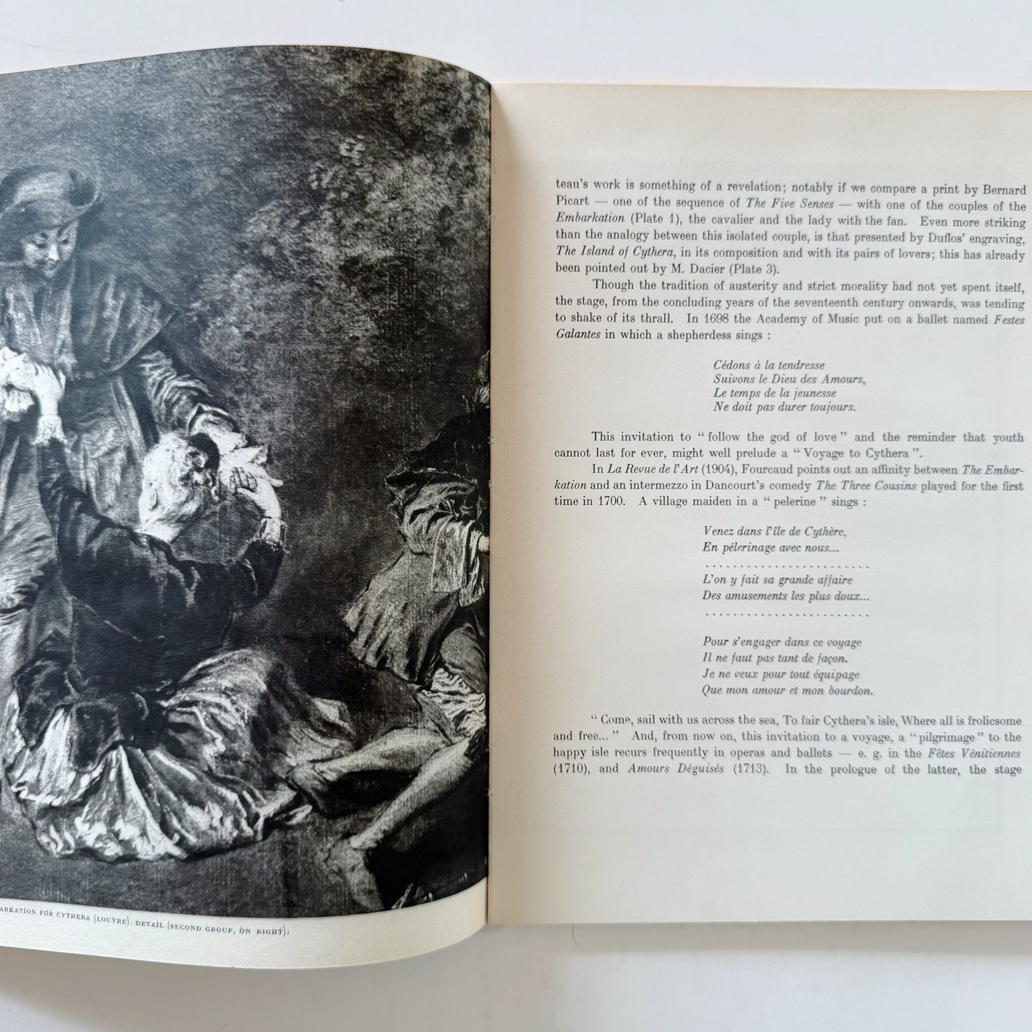 Embarkation for Cythera, Gallery of Masterpieces Book, 1947