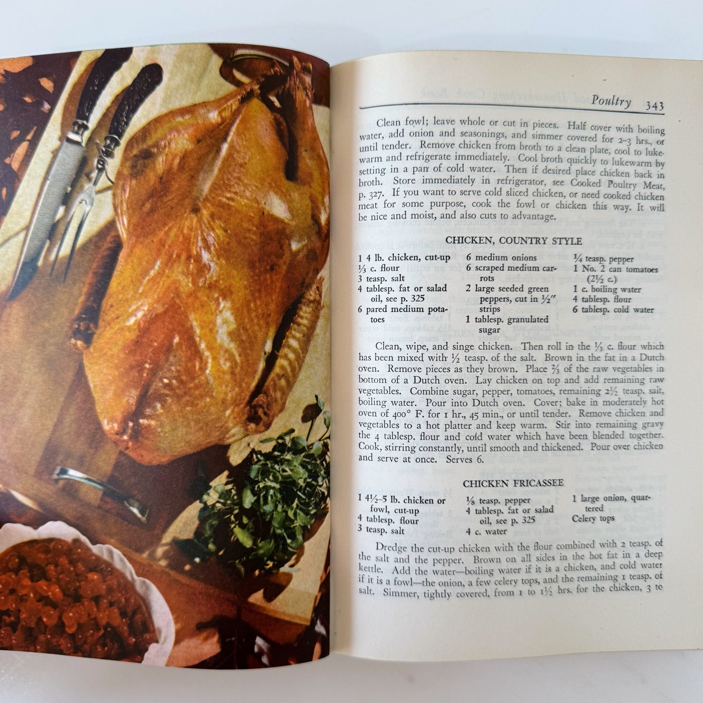 Good Housekeeping Cook Book 1944 Hardcover