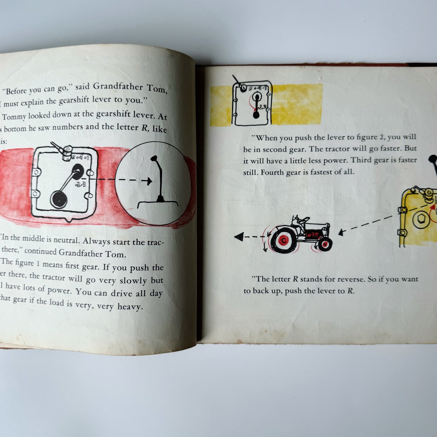 Tommy Learns to Drive a Tractor, 1958 Children's Book