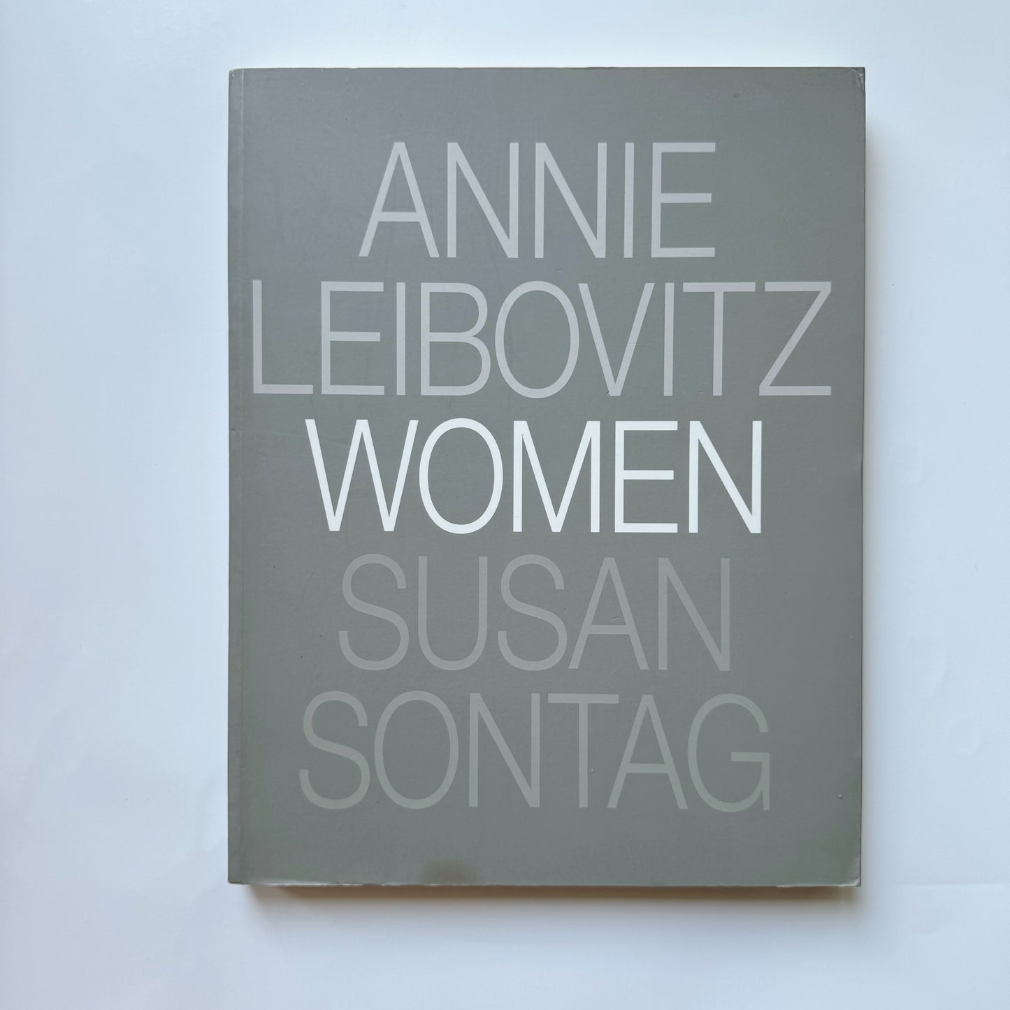 Annie Leibovitz, Susan Sontag: Women, Softcover Photography Book