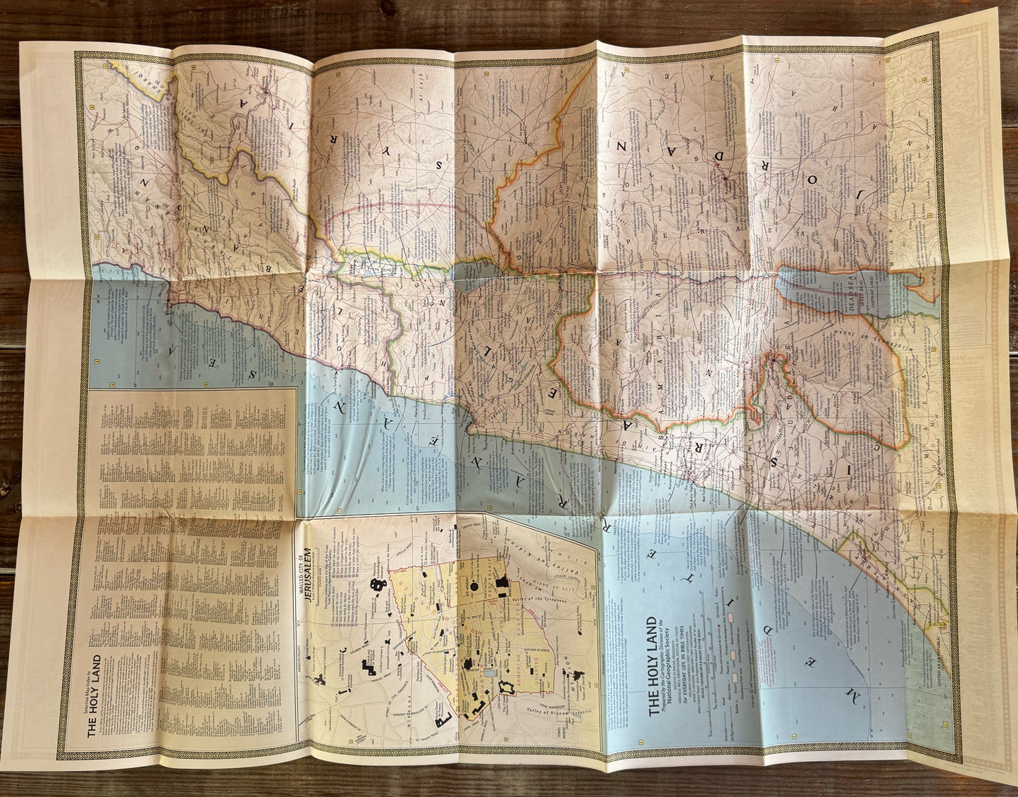 Vintage National Geographic Maps, Choose One