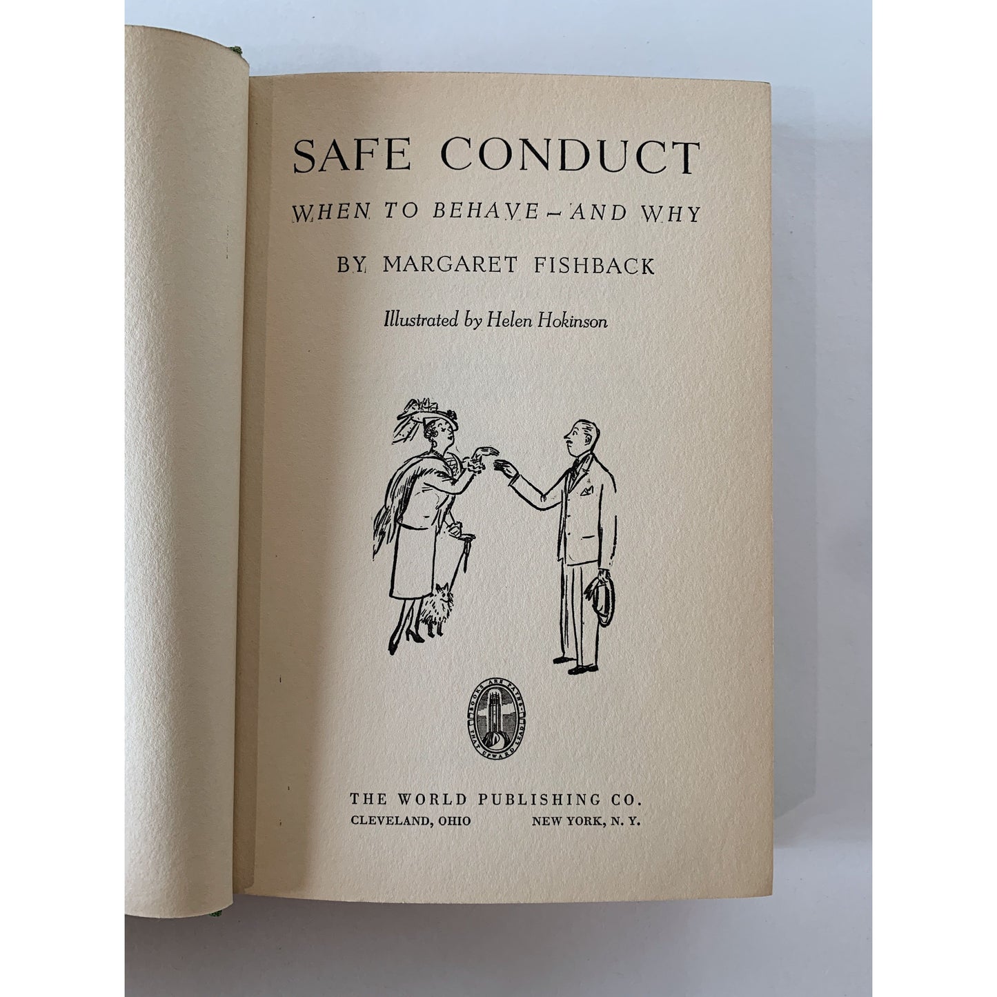 Safe Conduct, Margaret Fishback, Mid Century Society Manners Guide