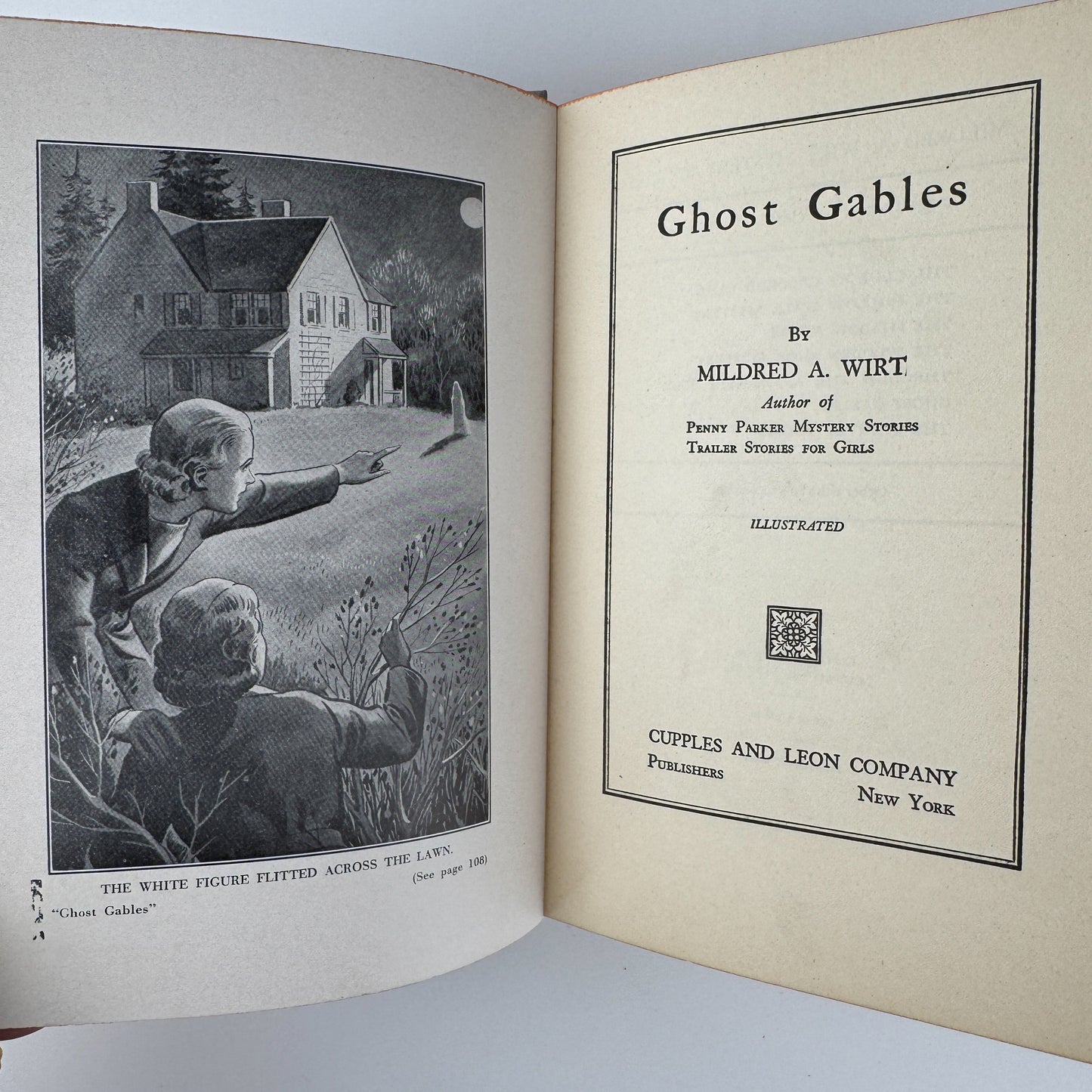 Ghost Gables, Mildred A. Wirt, 1939 YA Mystery by Nancy Drew Author