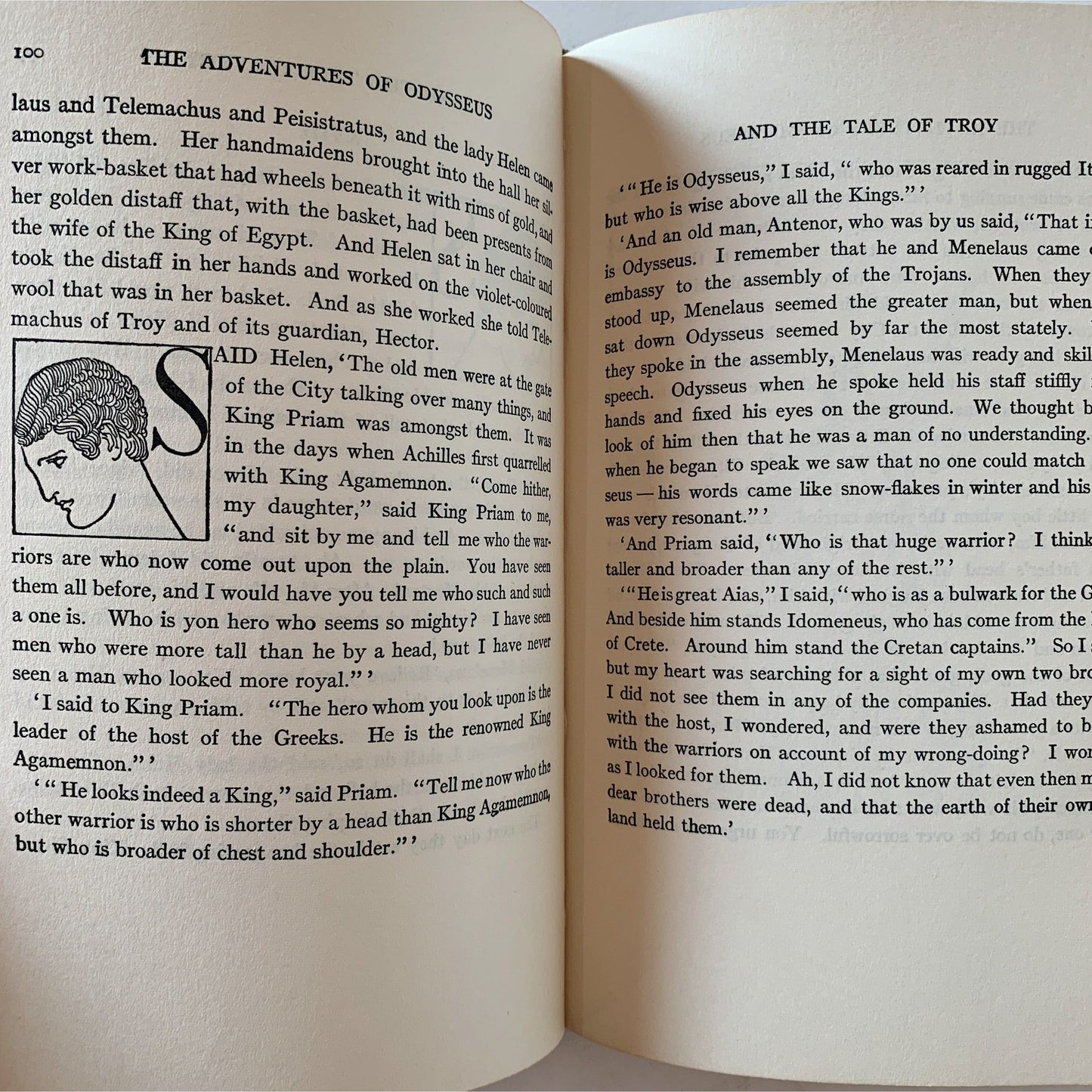 The Adventures of Odysseus and the Tale of Troy, 1956, Padraic Colum, Hardcover