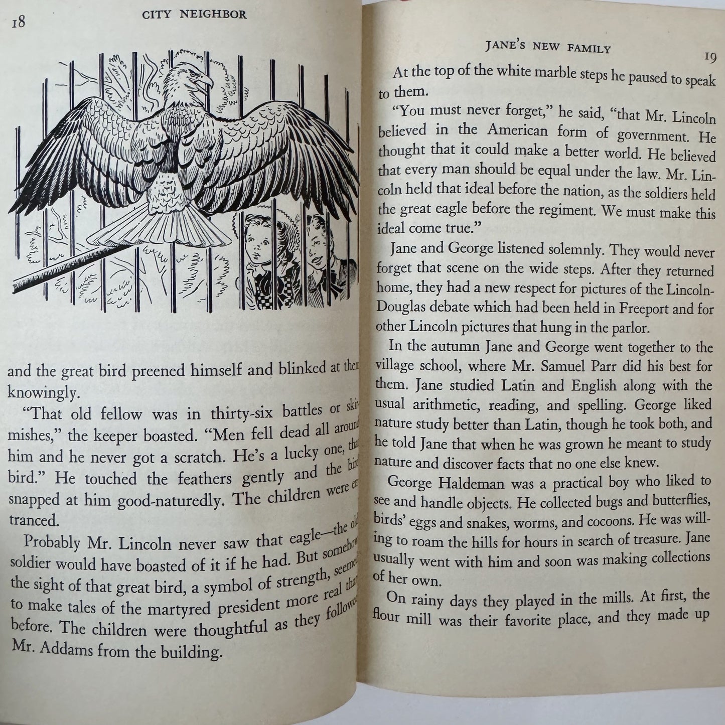 City Neighbor - The Story of Jane Addams - Clara Ingram Judson - 1951 - Children's Hardcover Book