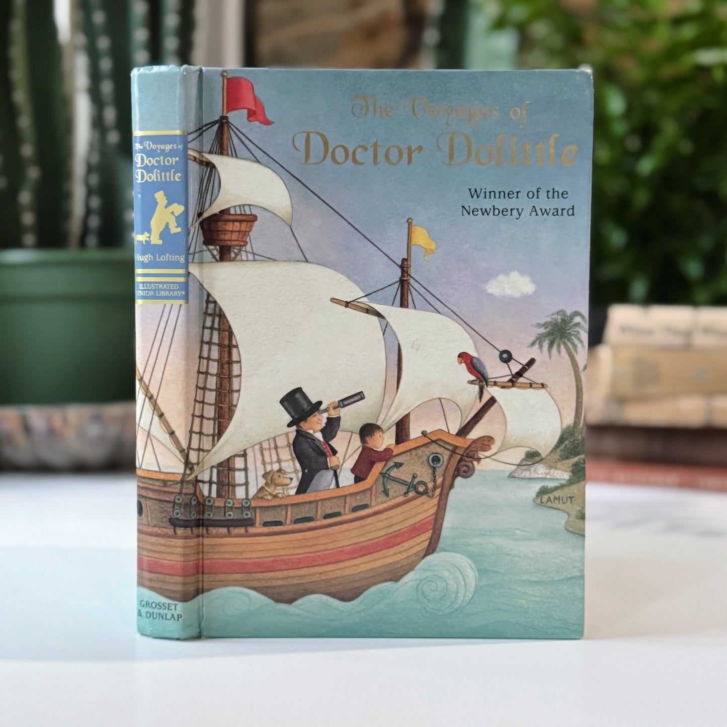 The Voyages of Doctor Doolittle, Illustrated Junior Library, 1998, Hardcover, Newberry Winner