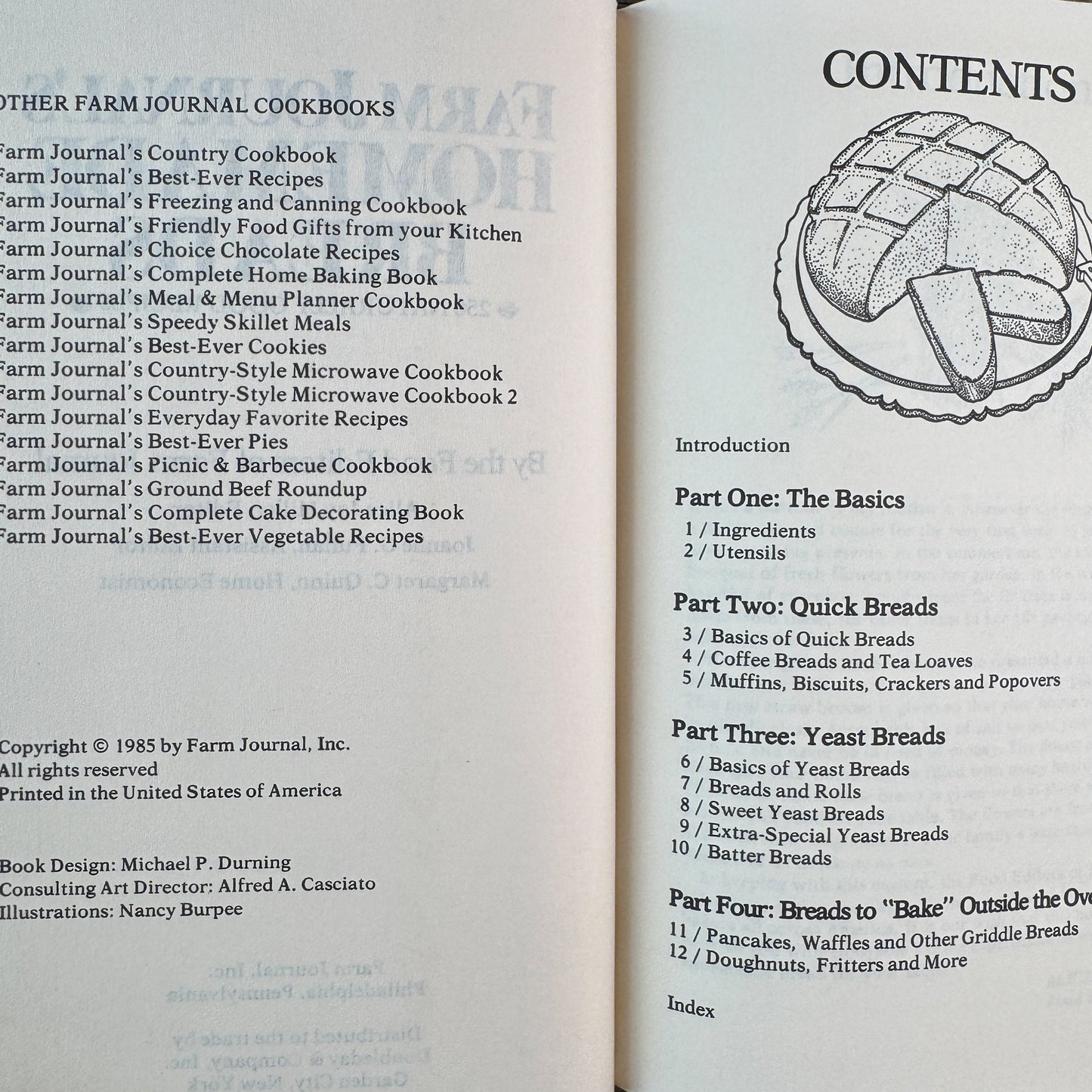 Farm Journal’s Homemade Breads, Farm Journal Editors, 1985