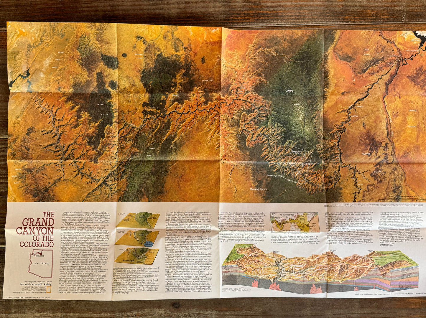 Vintage National Geographic Maps, Choose One