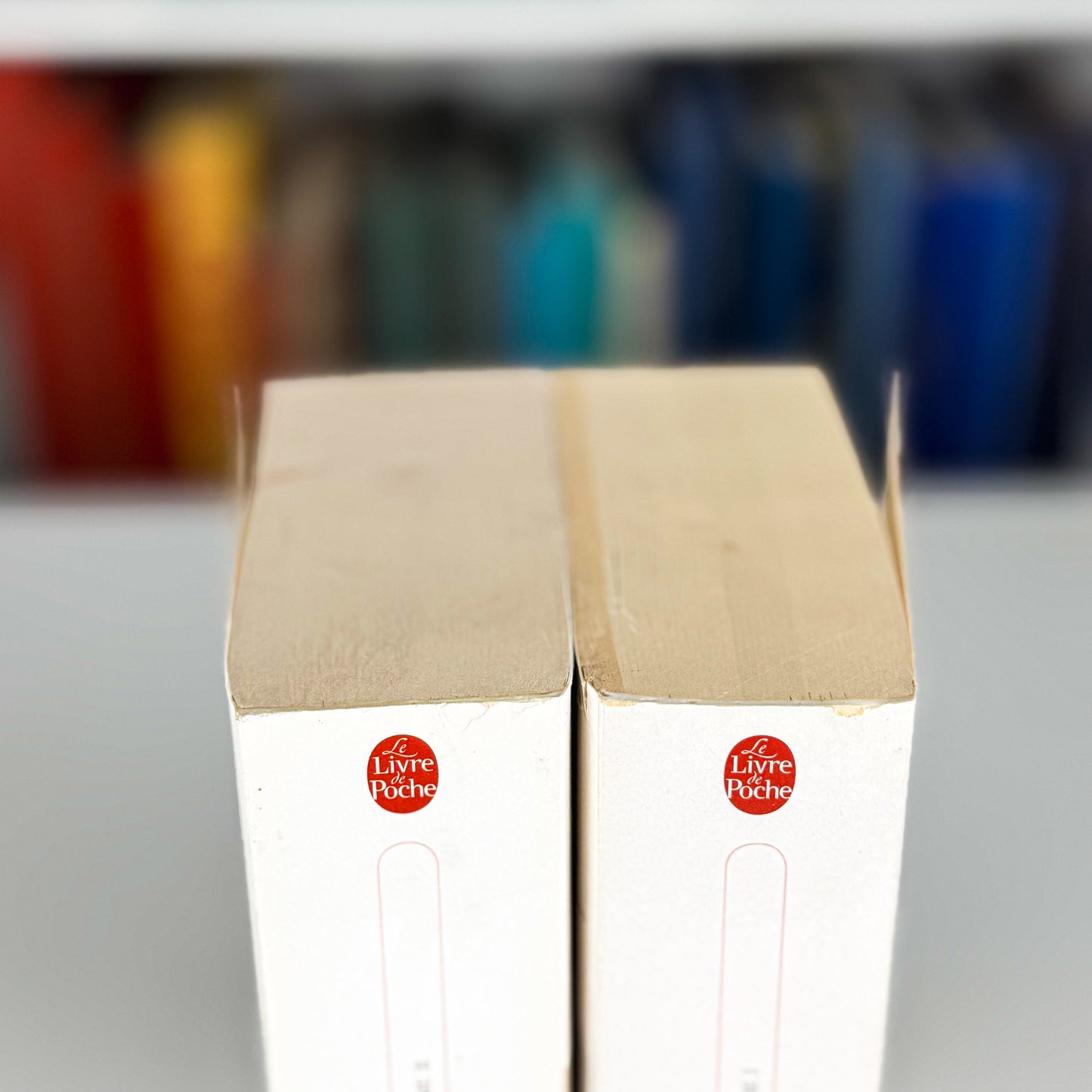 Les Miserables, Victor Hugo, Two-Volume French Paperback Set, White, Le Livre de Poche,1998