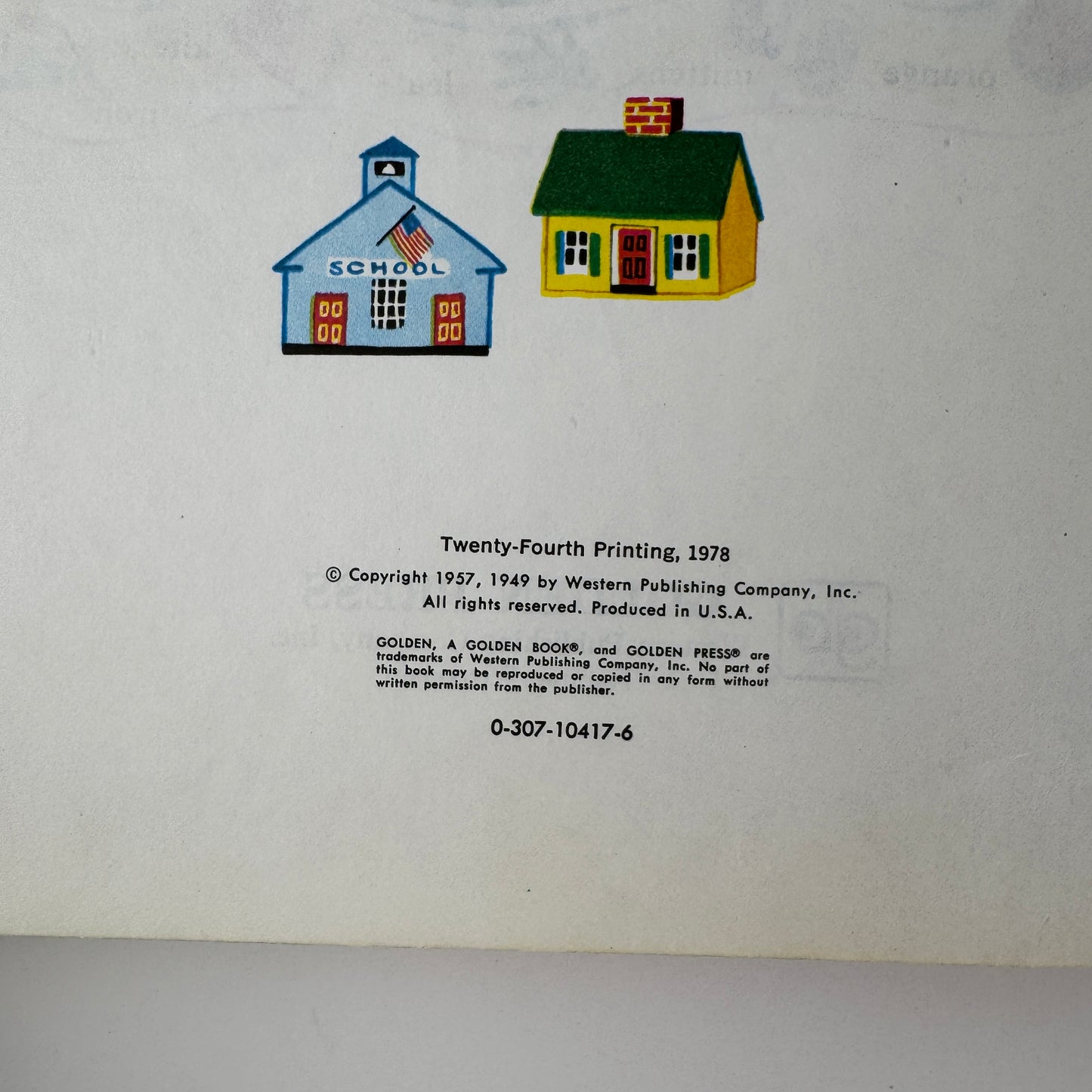 My First Golden Dictionary, Illustrated Oversized 1978 Hardcover Children's Boook