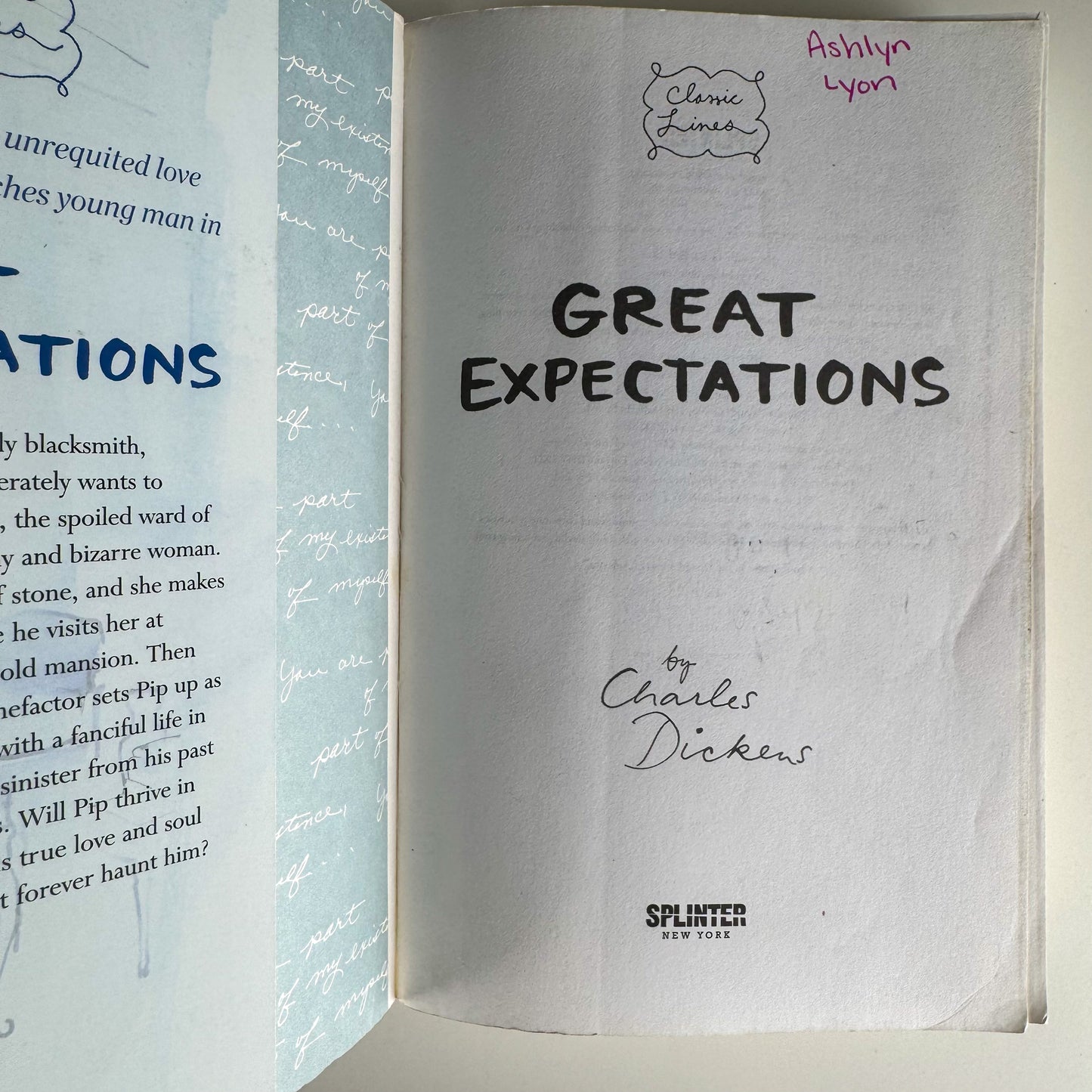 Classic Lines Editions: Great Expectations and Wuthering Heights, Paperback 2012