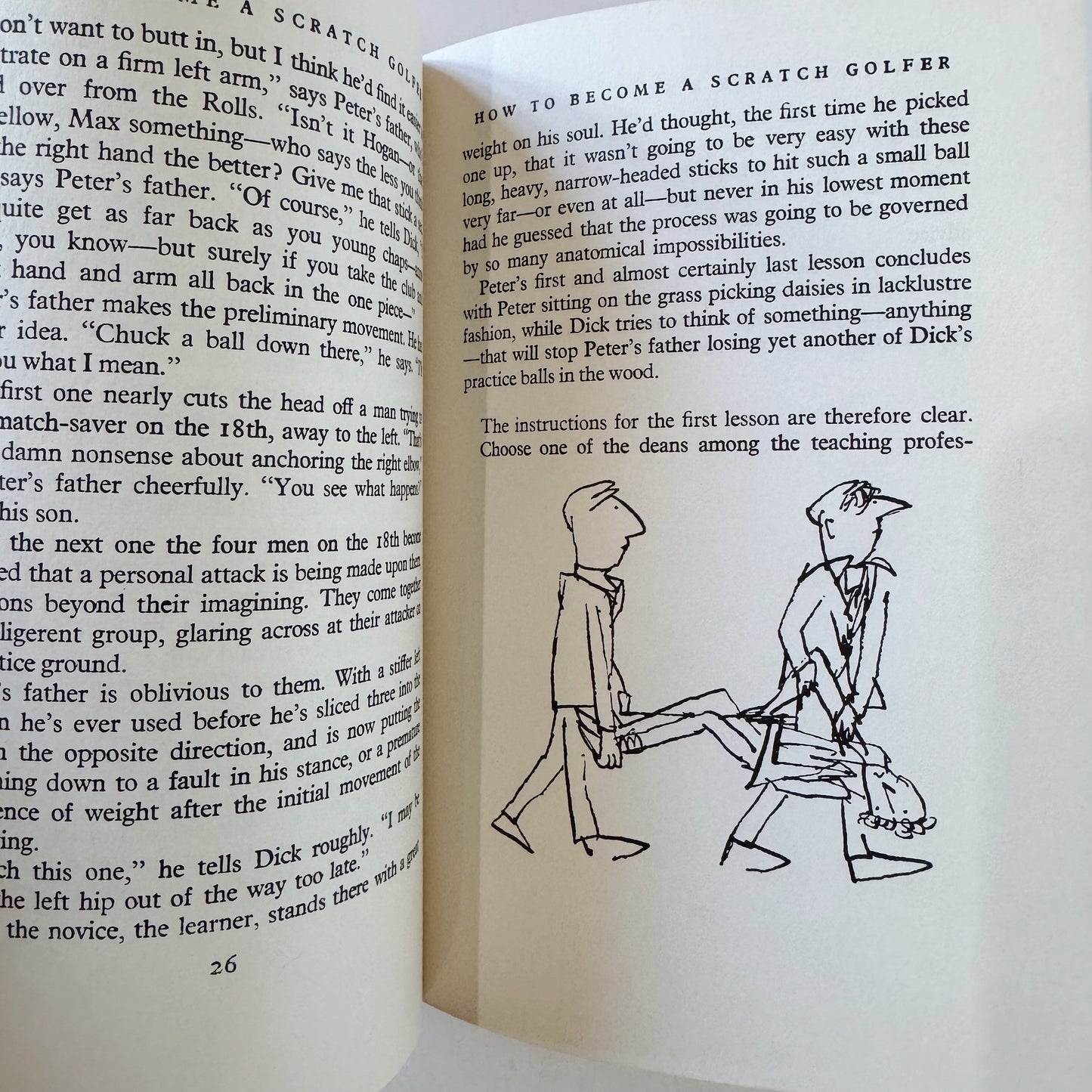 How to Become a Scratch Golfer, Patrick Campbell, 1963 Hardcover