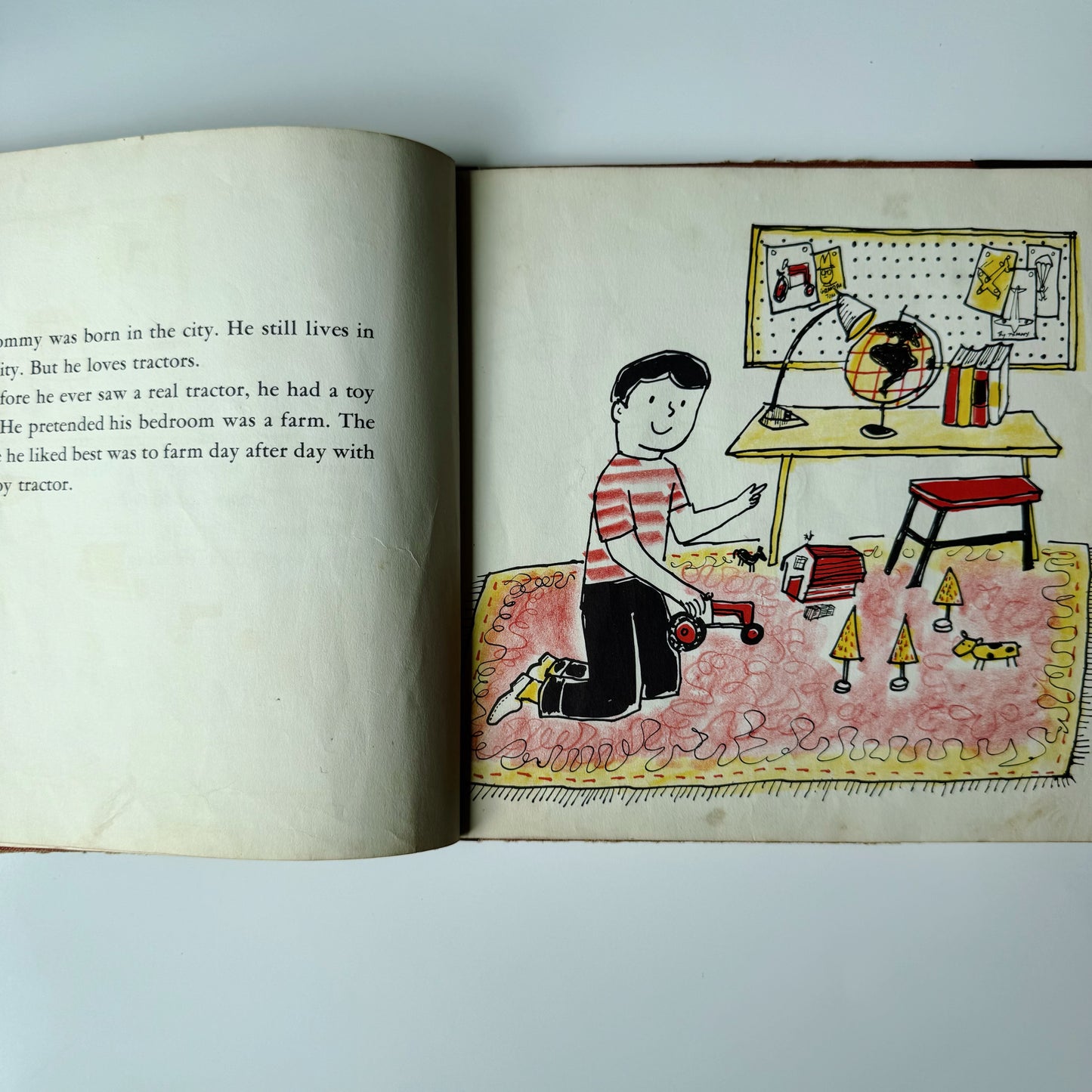 Tommy Learns to Drive a Tractor, 1958 Children's Book