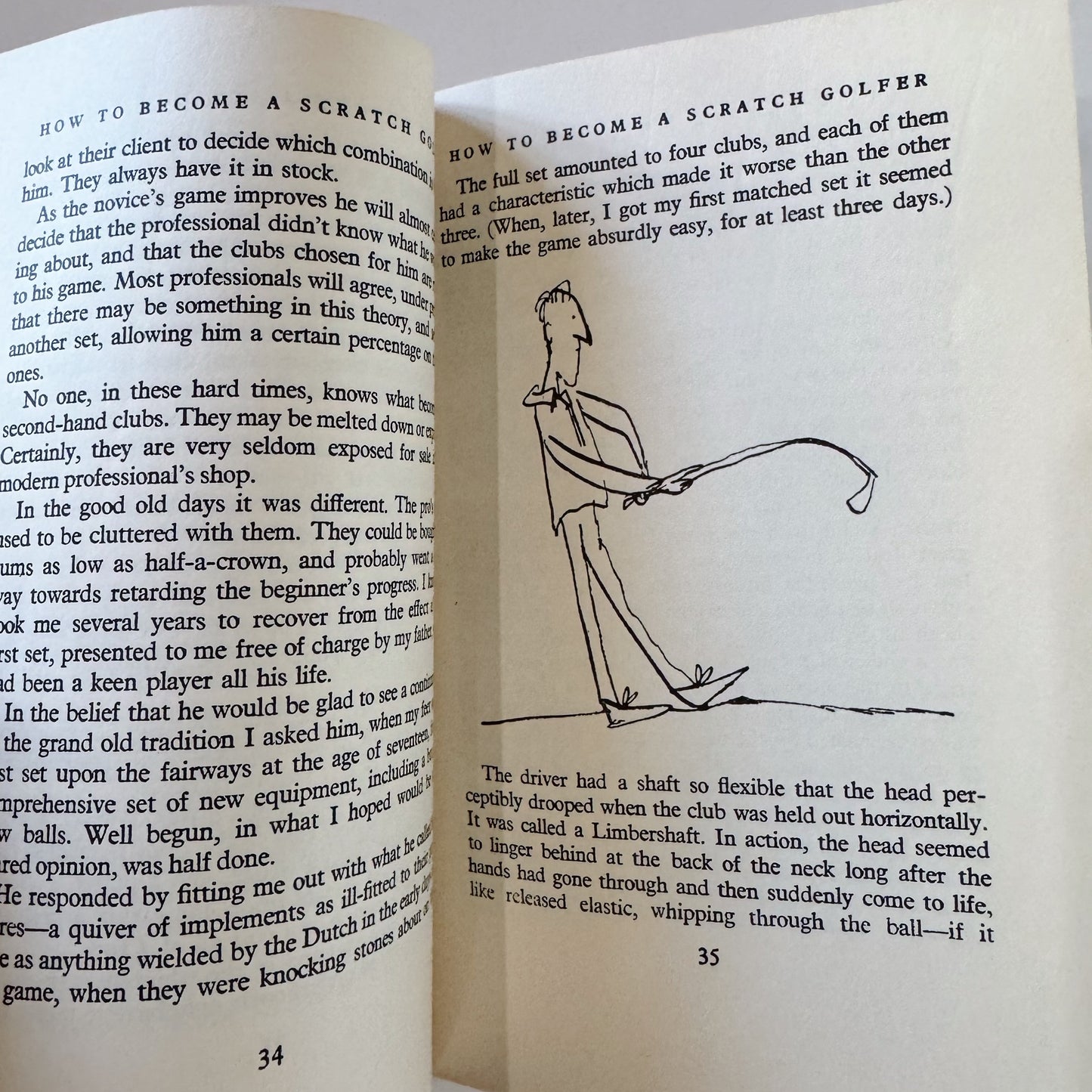 How to Become a Scratch Golfer, Patrick Campbell, 1963 Hardcover