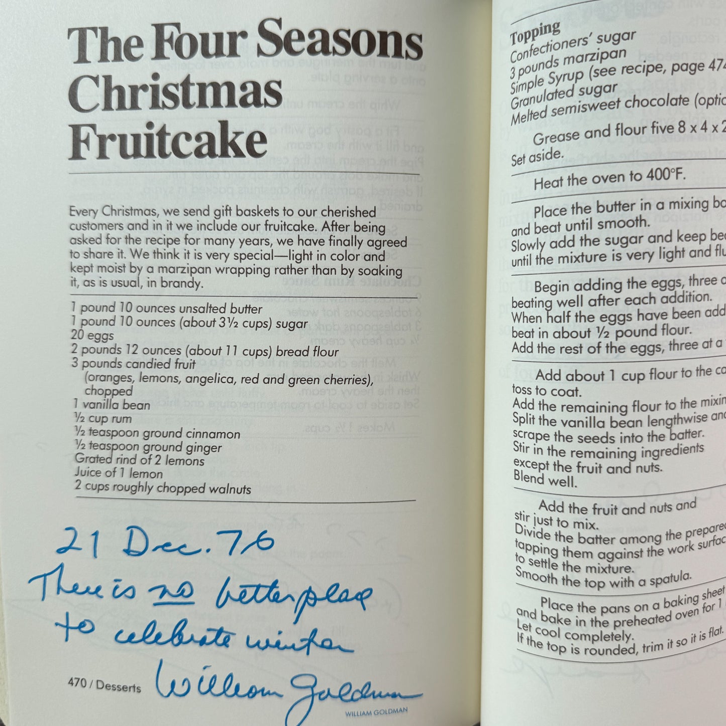 The Four Seasons, Tom Margittai and Paul Kovi, 1980