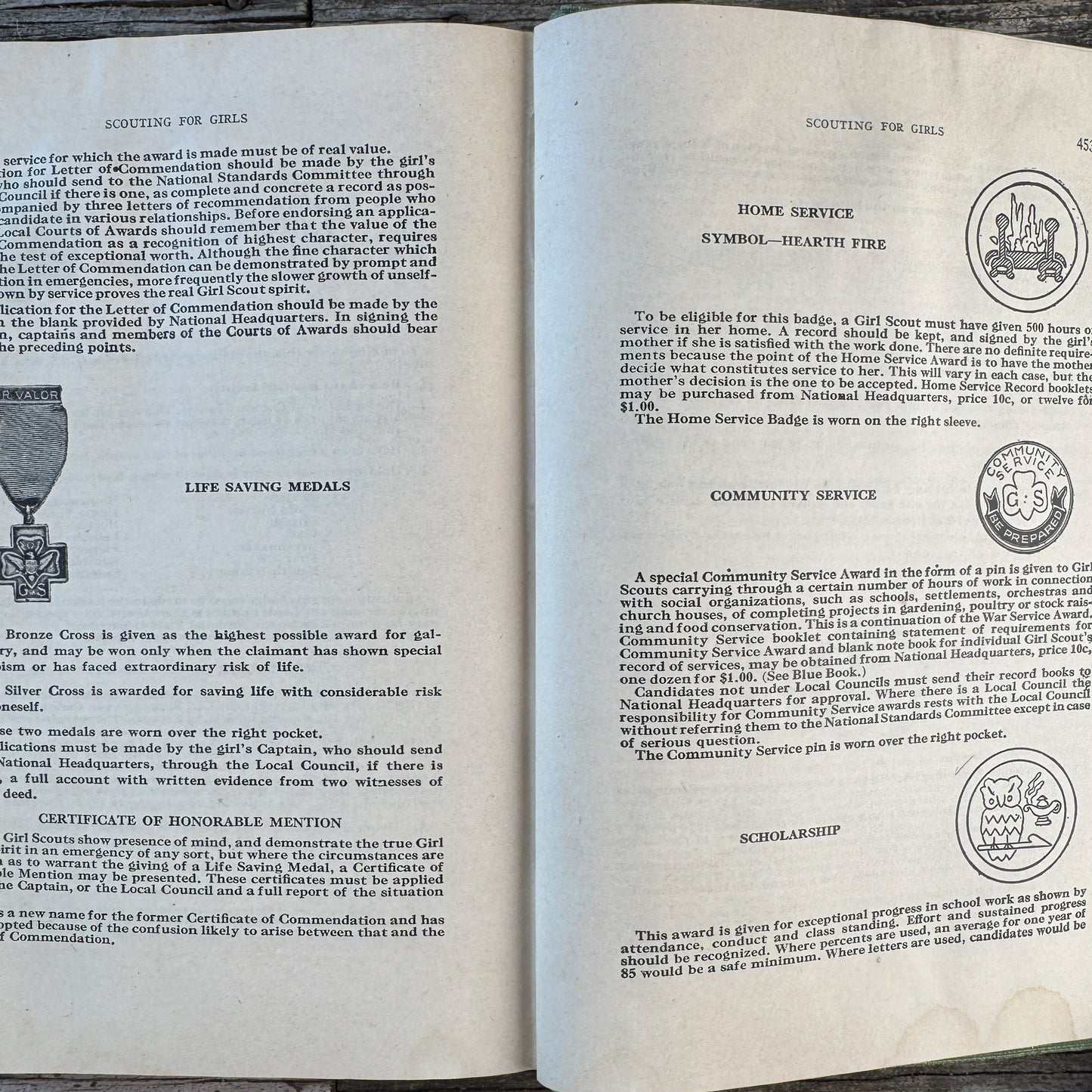 Girl Scout Handbook, Revised Edition, January 1930