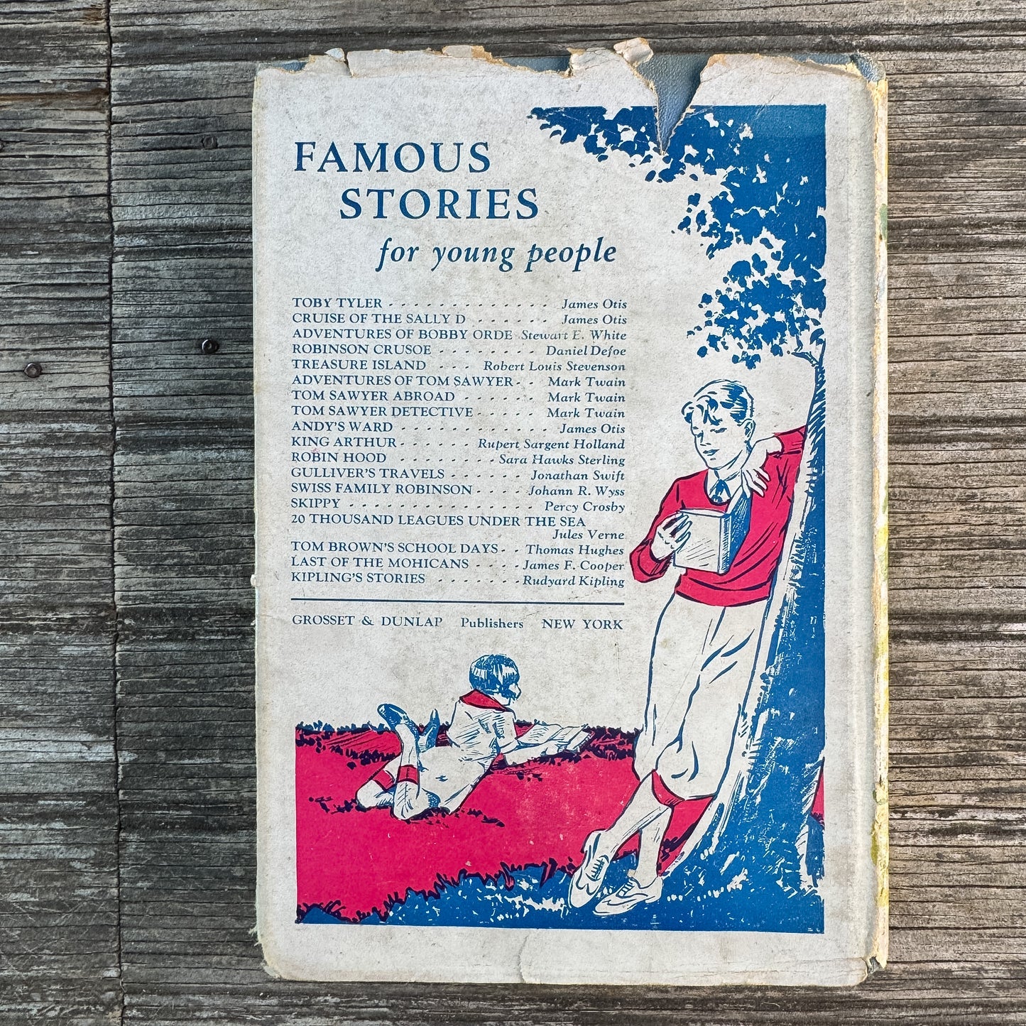 The Little Minister, J.M. Barrie, Grosset & Dunlap Edition