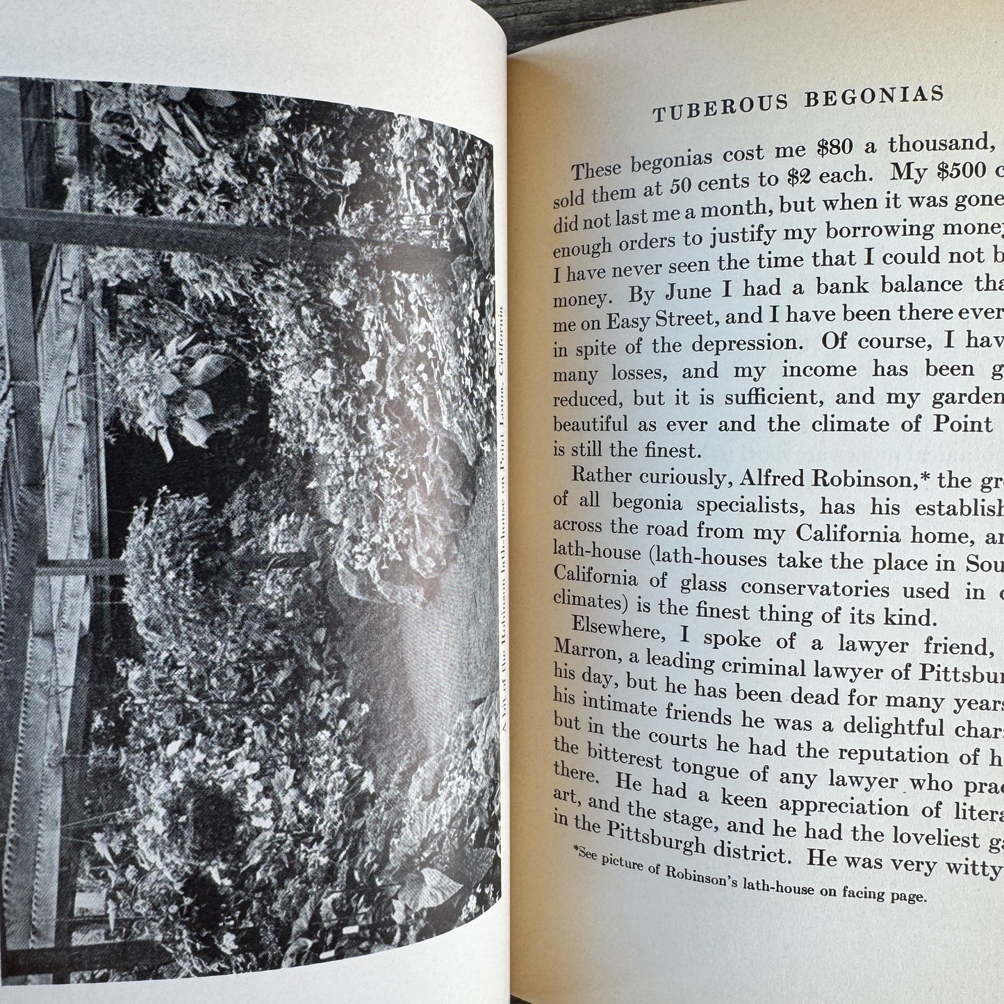 Adventures of a Horticulturist, J. Wilkinson Elliott, 1935