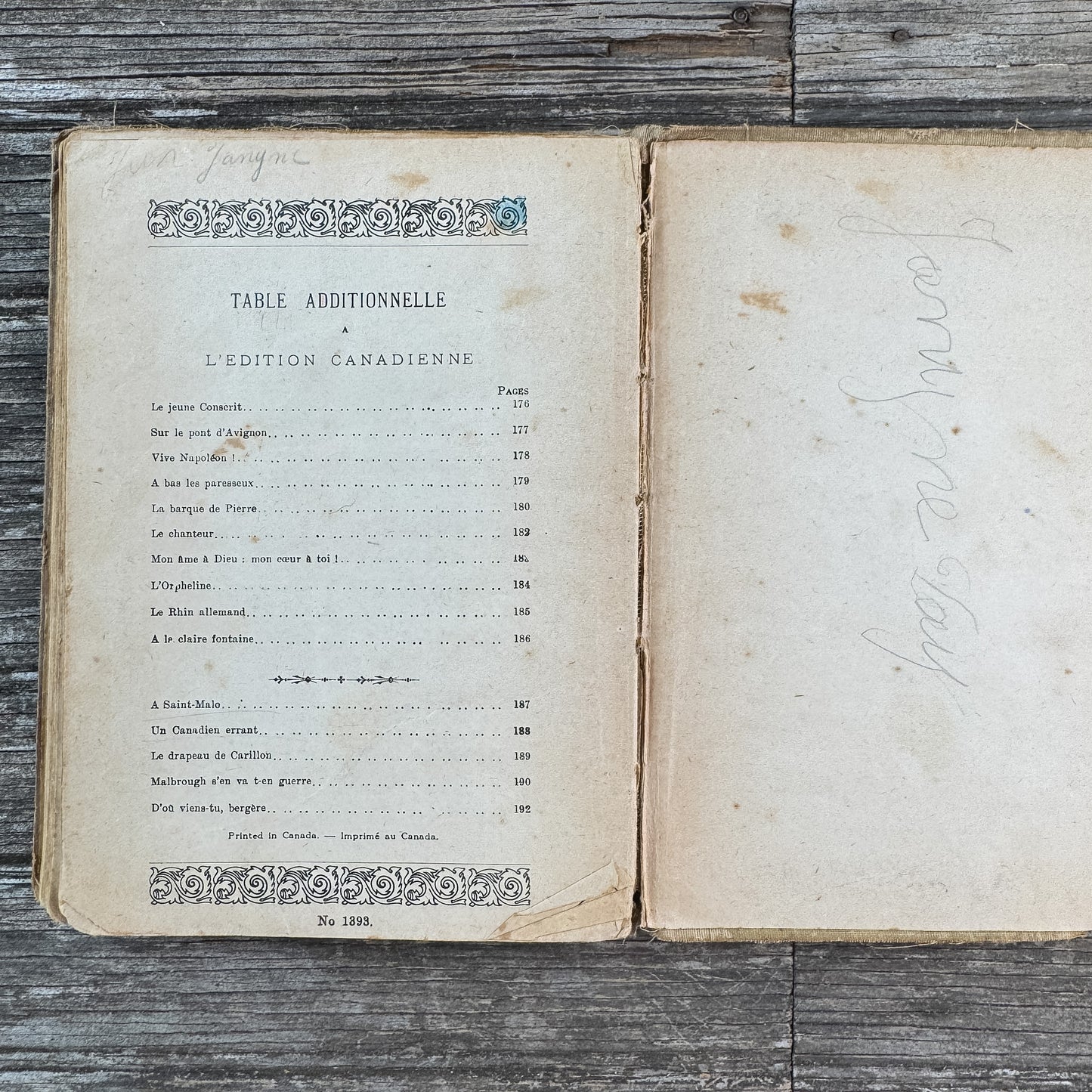 Le Livre de Musique, Claude Augé — French Canadian Music Method