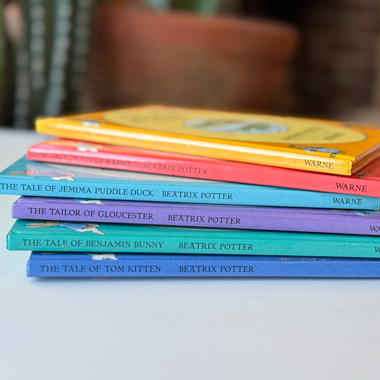 Beatrix Potter Book Set, Peter Rabbit, 1990s Set of 6