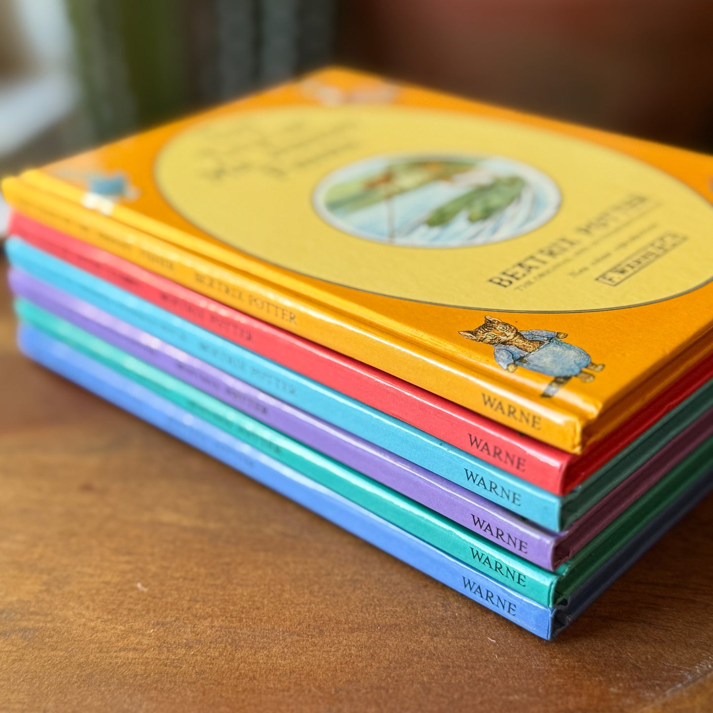 Beatrix Potter Book Set, Peter Rabbit, 1990s Set of 6