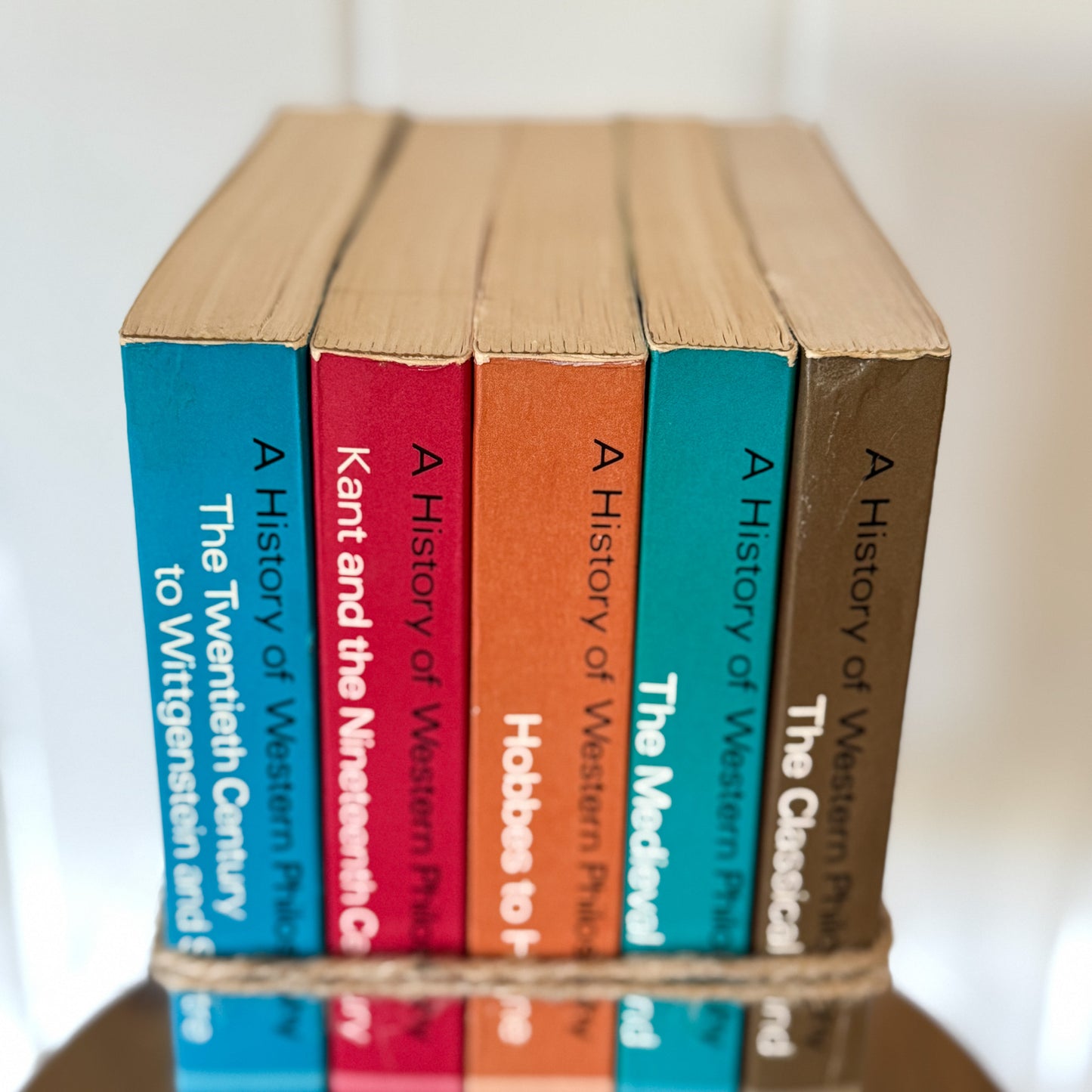 A History of Western Philosophy, 5 Volume Set by W. T. Jones, Second Edition, Revised, Vintage Scholarly Paperback Collection