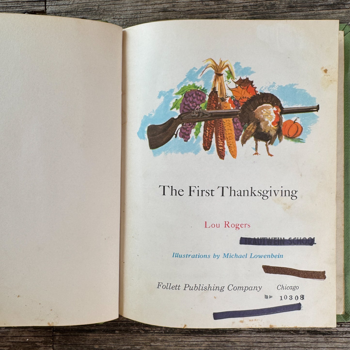 The First Thanksgiving, Lou Rogers, 1962