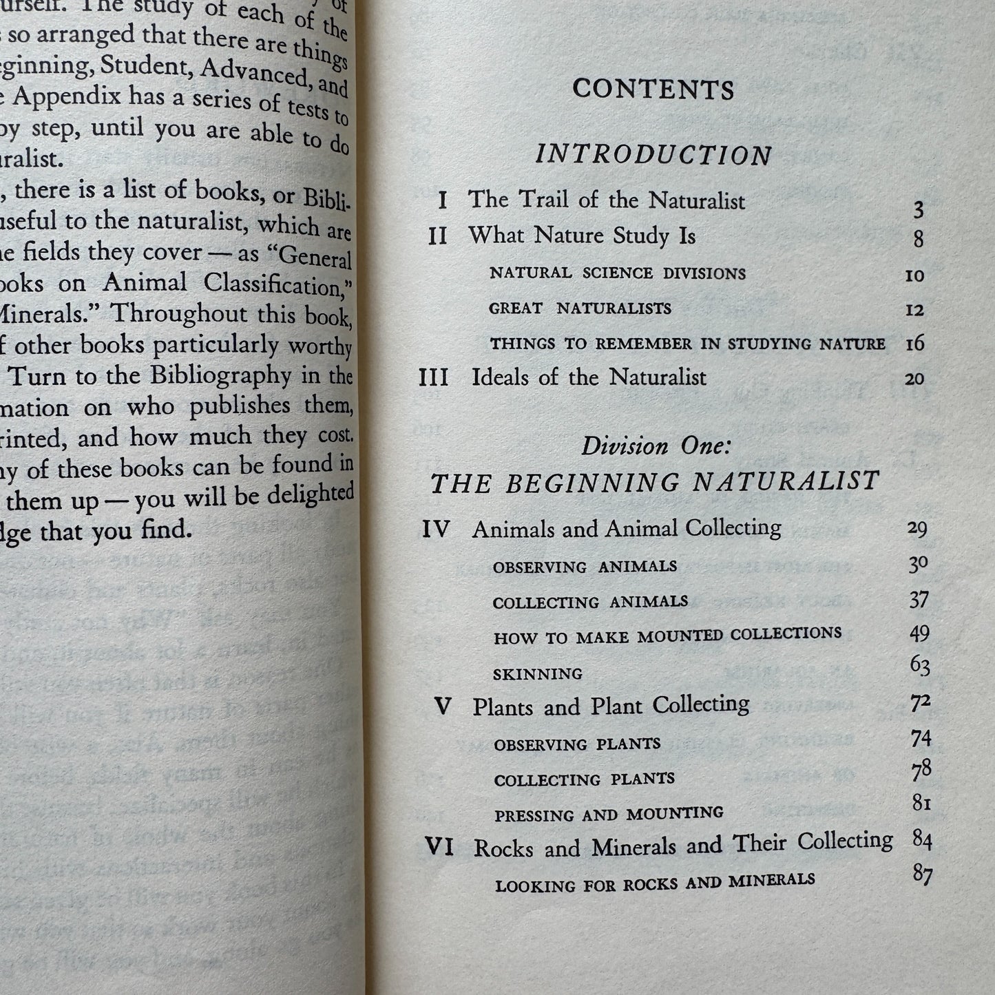 The Amateur Naturalist's Handbook, 1948 Illustrated Nature Study Book