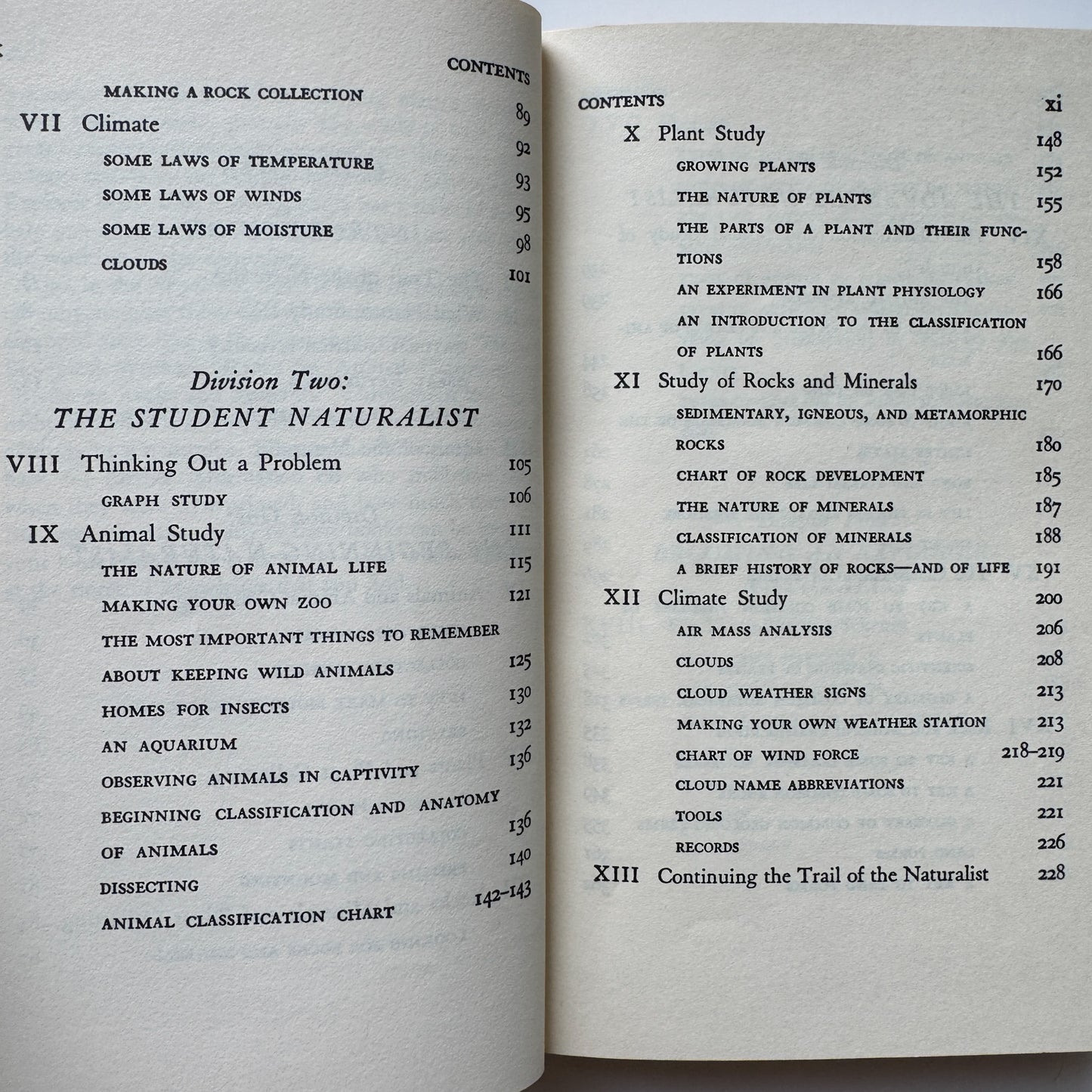 The Amateur Naturalist's Handbook, 1948 Illustrated Nature Study Book