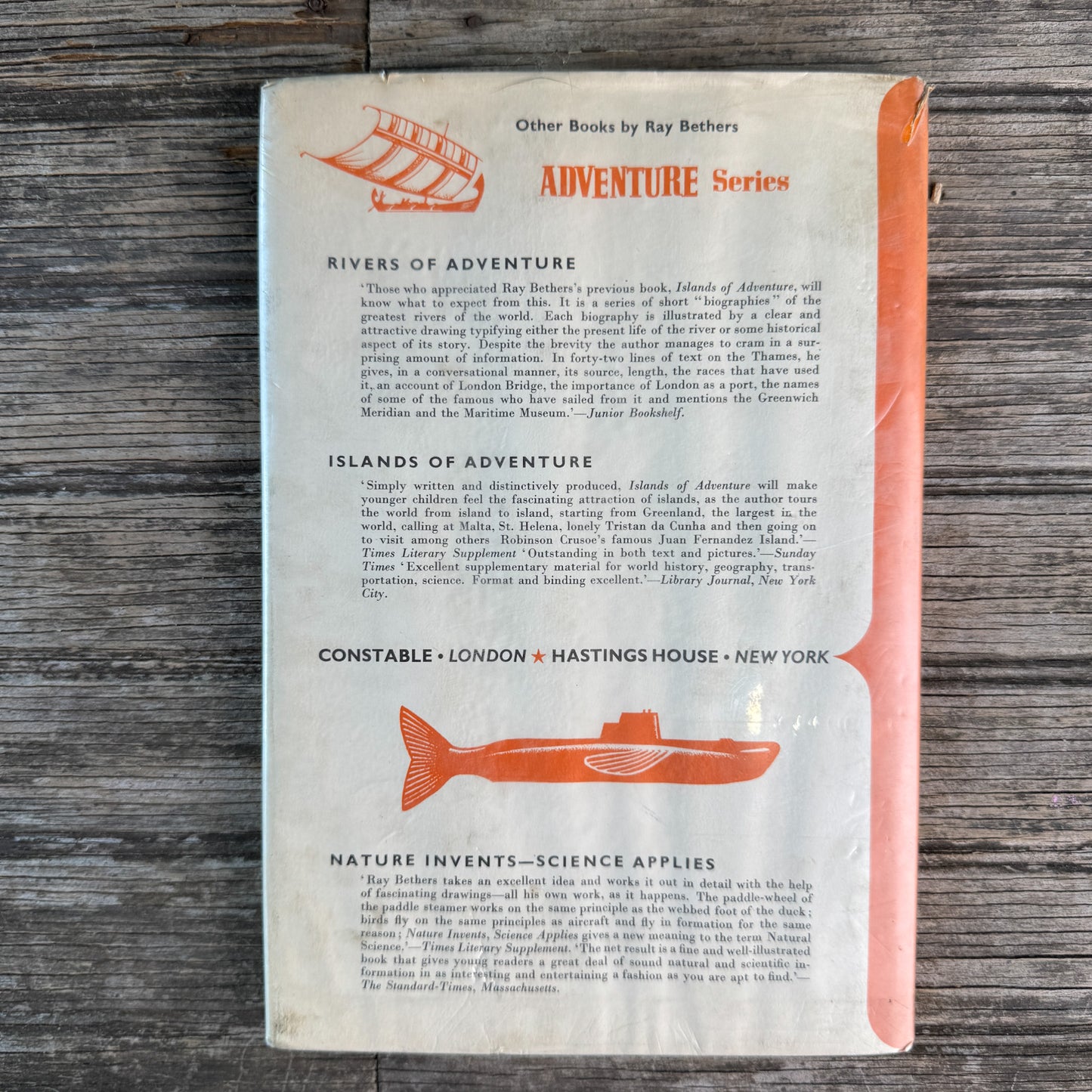 Ships of Adventure, Ray Bethers, 1961