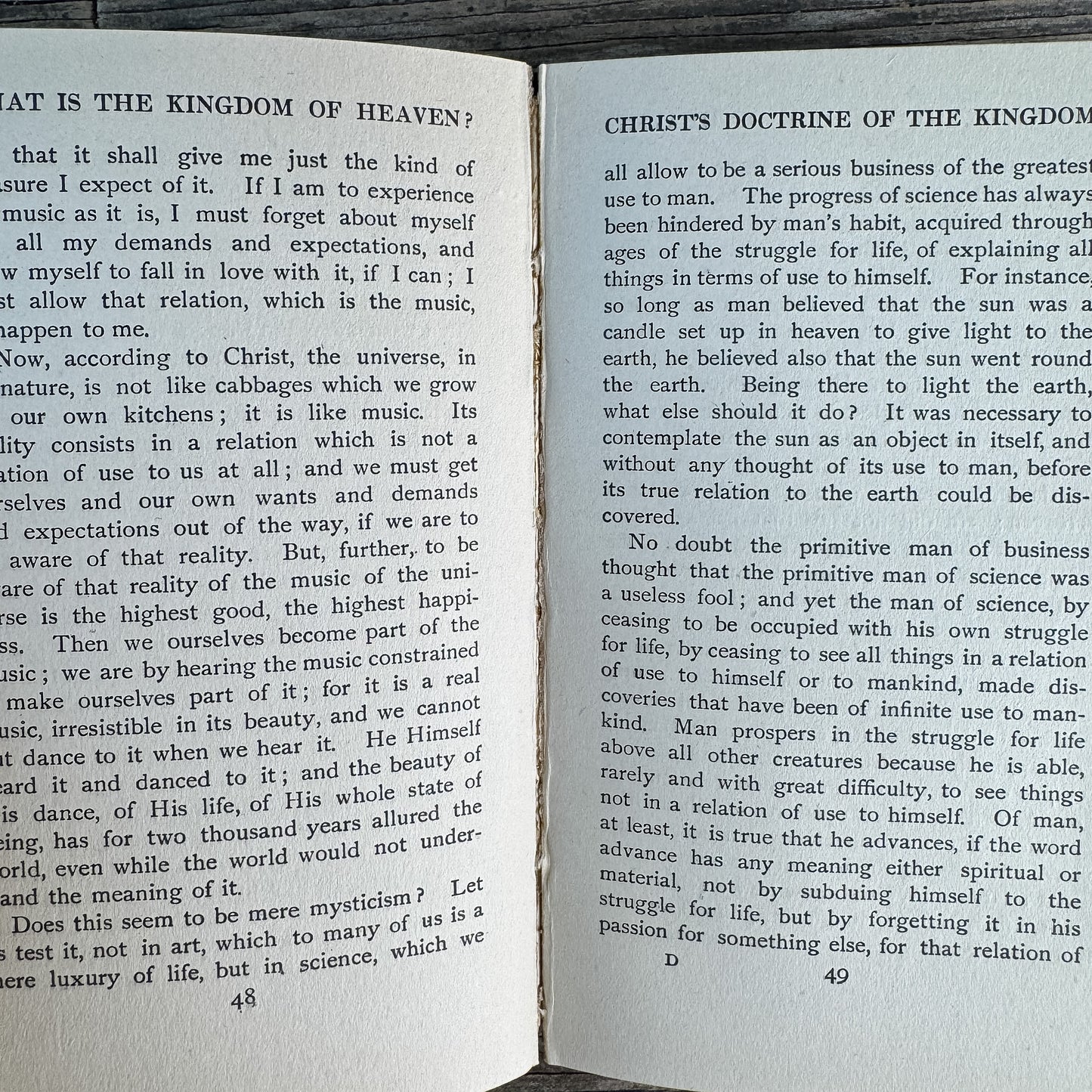 What Is the Kingdom of Heaven, A. Clutton-Brock, 1920