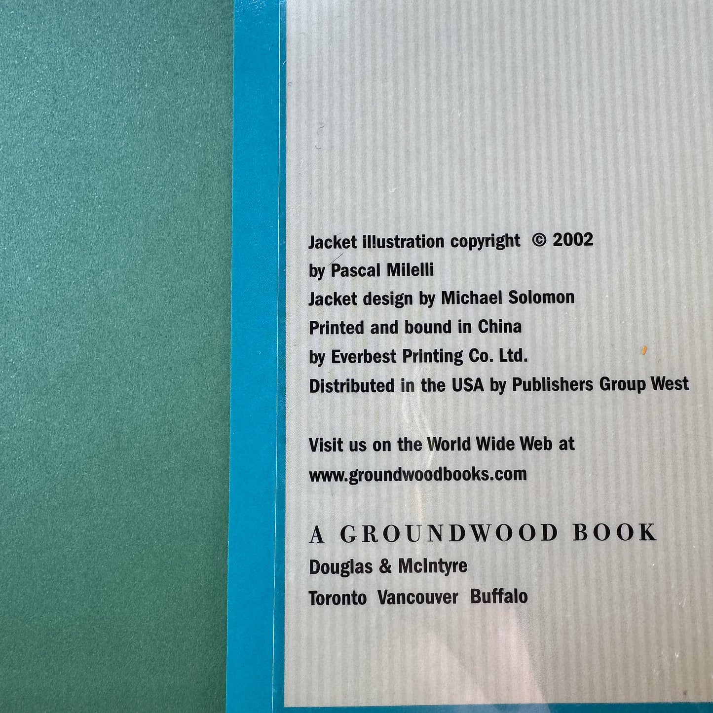 The Art Room, Susan Vande Griek, 2002 Picture Book
