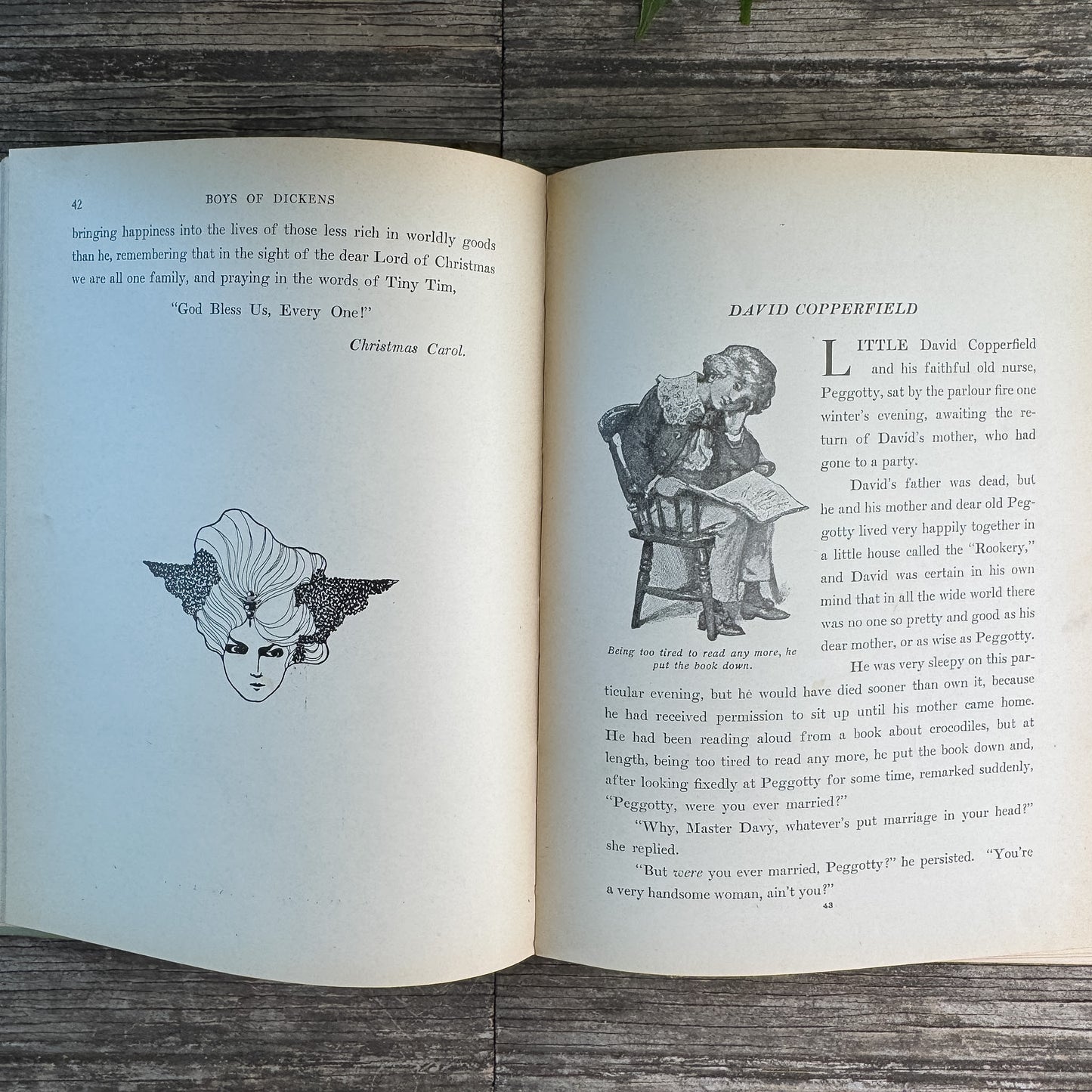 The Boys of Dickens Retold, McLoughlin Bros., Antique Hardcover