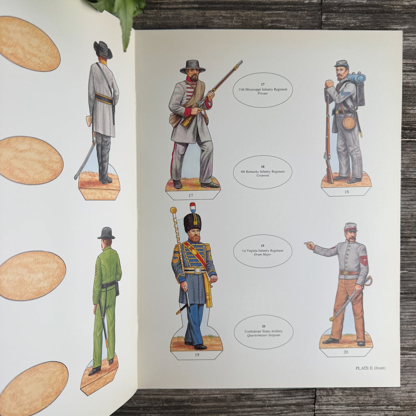 Confederate Army Paper Soldiers, A. G. Smith, 1995