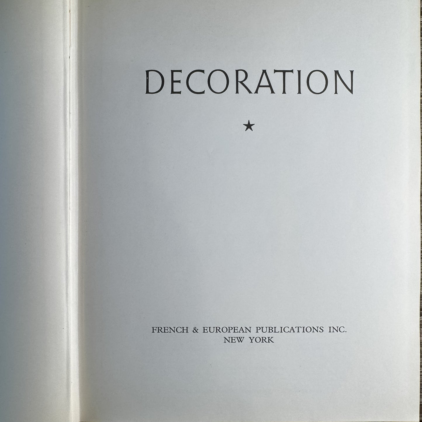 Vintage French Mid-Century Interior Design Book Set, Decoration* and Decoration**, 1963