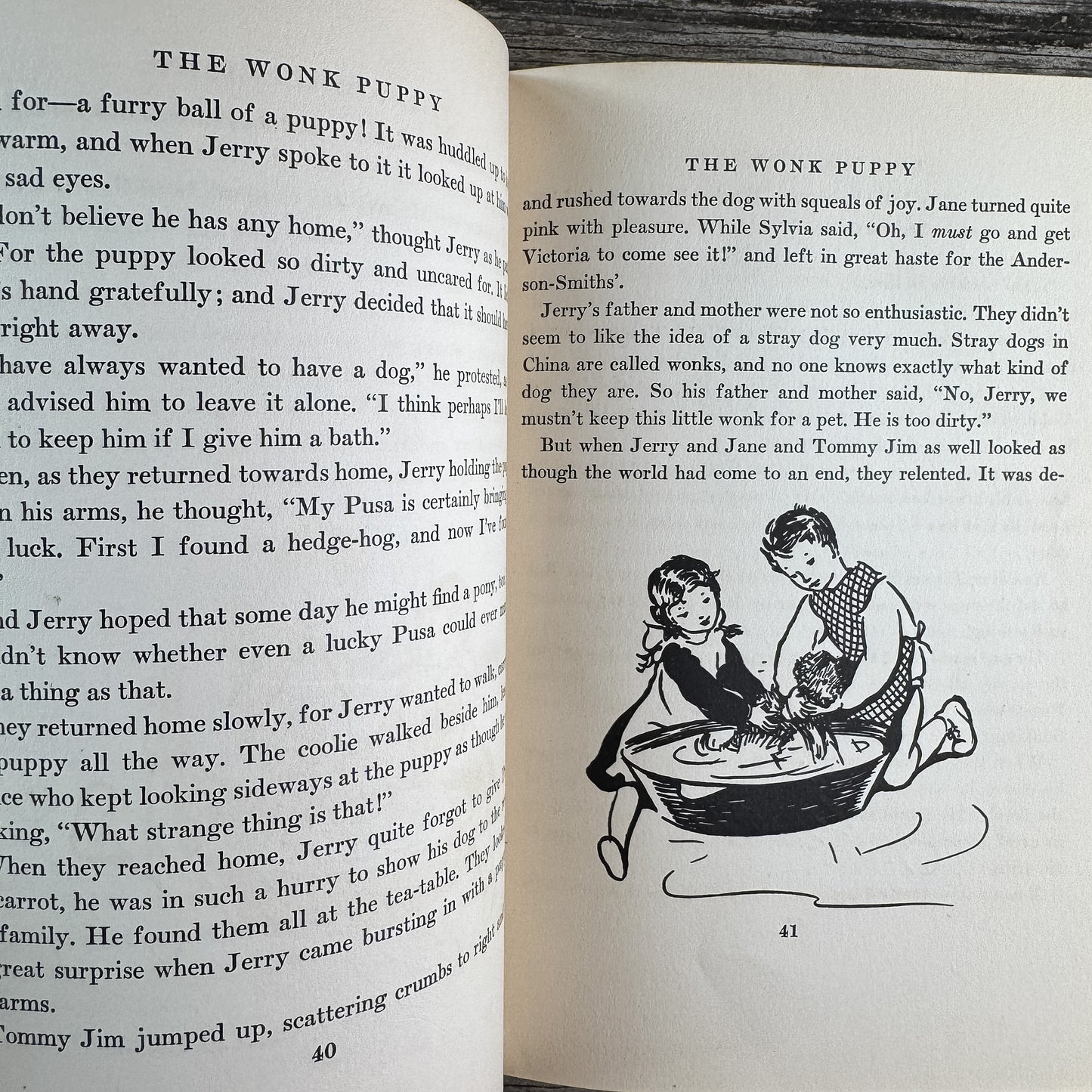 Jerry and the Pusa, Eleanor Frances Lattimore, 1932