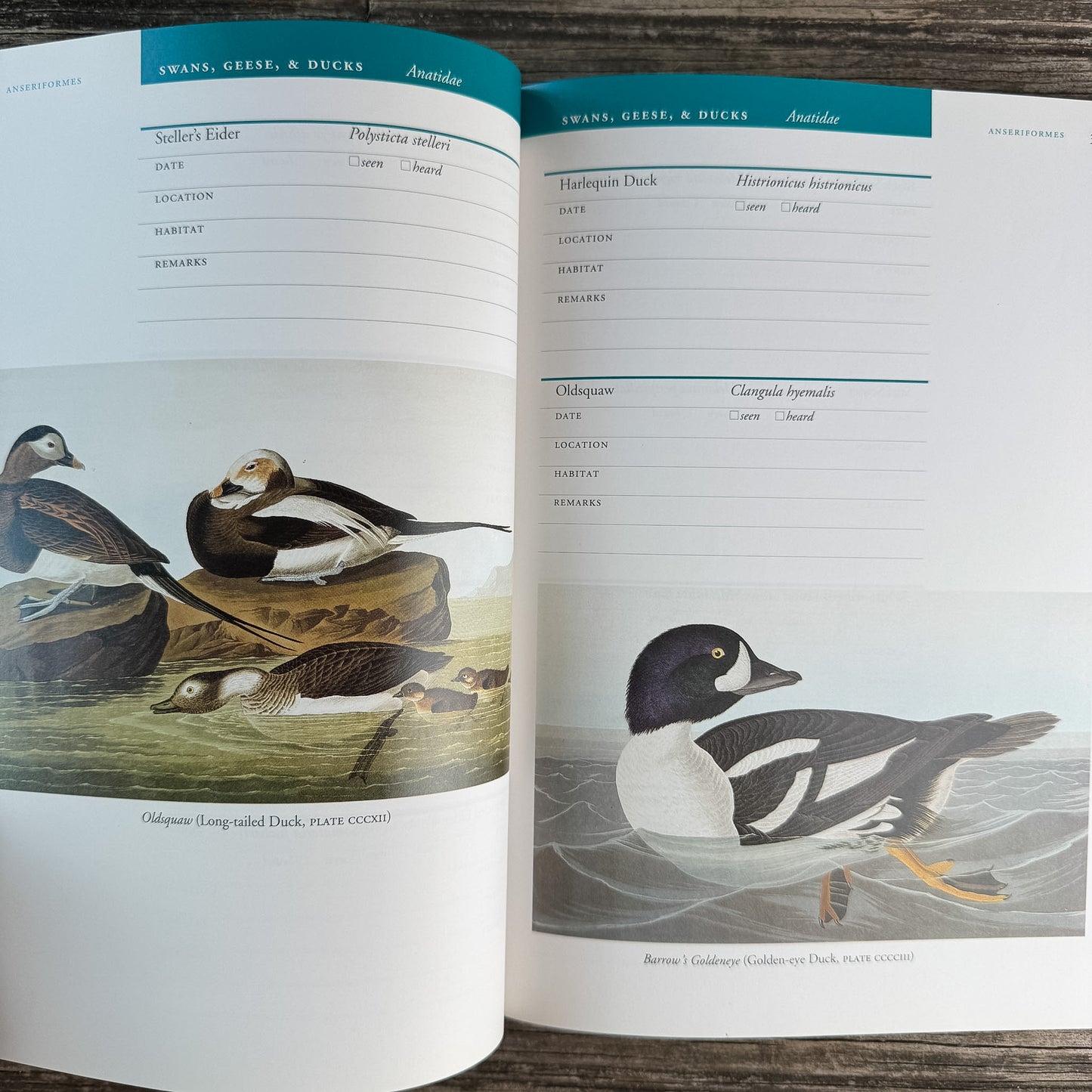 A Bird Lover's Life List & Journal, edited by Norman Boucher, 1992