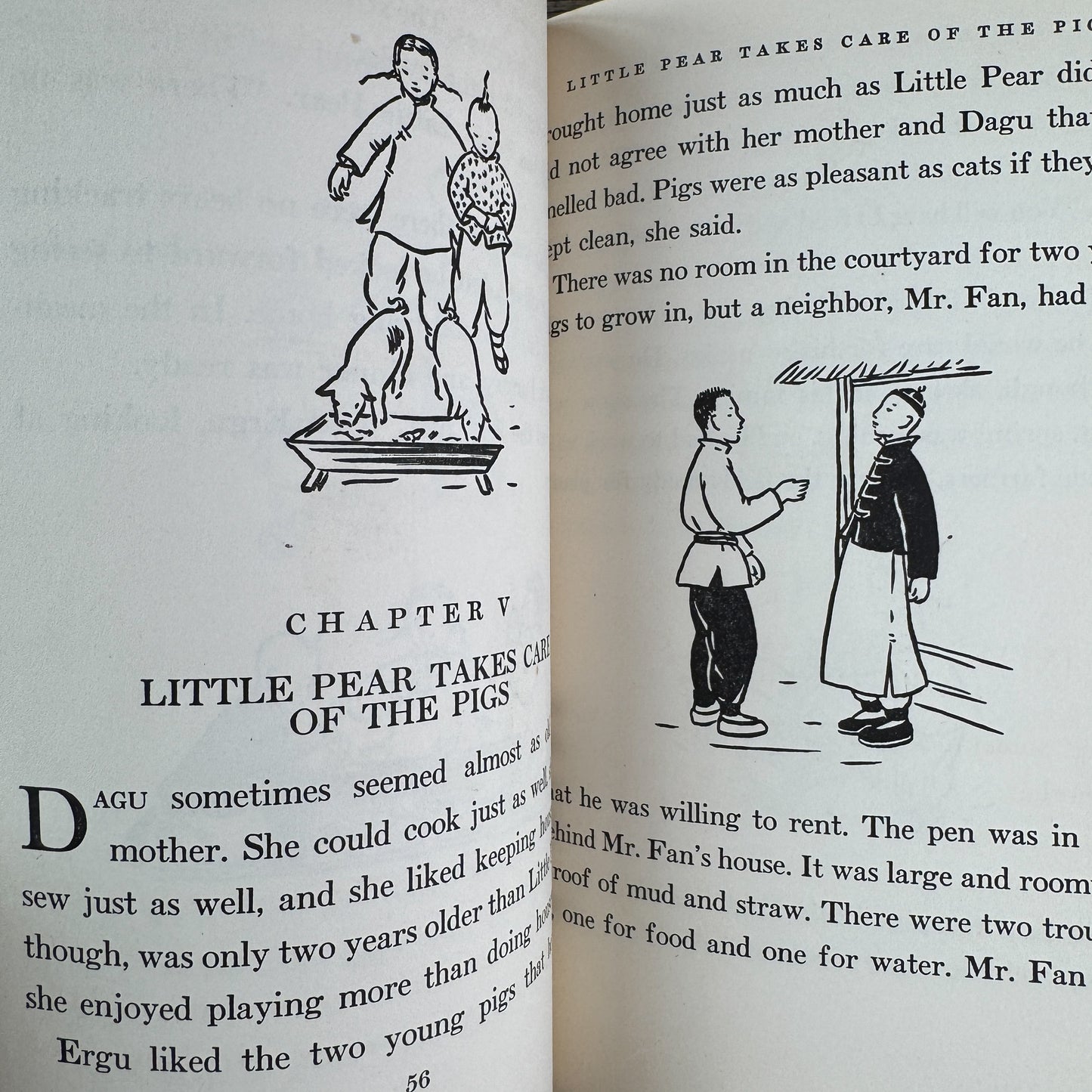 Little Pear and the Rabbits, Eleanor Frances Lattimore, 1956