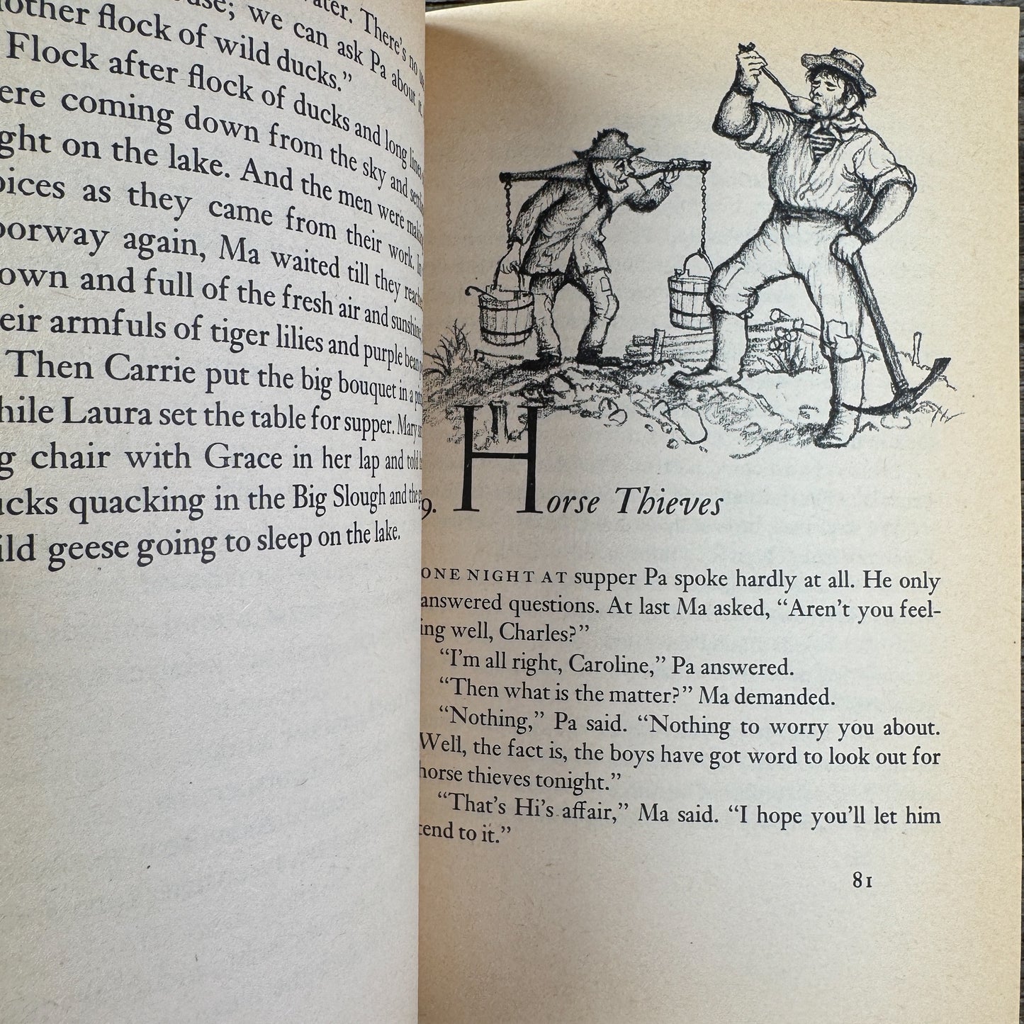 By the Shores of Silver Lake, Laura Ingalls Wilder, 1971 (Harper Trophy Paperback)