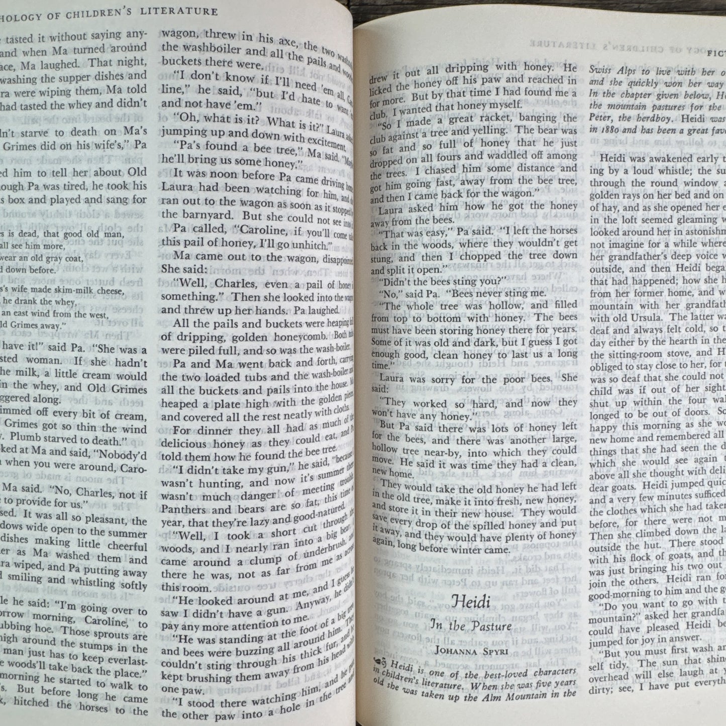 Anthology of Children’s Literature, Fourth Revised Edition, 1970