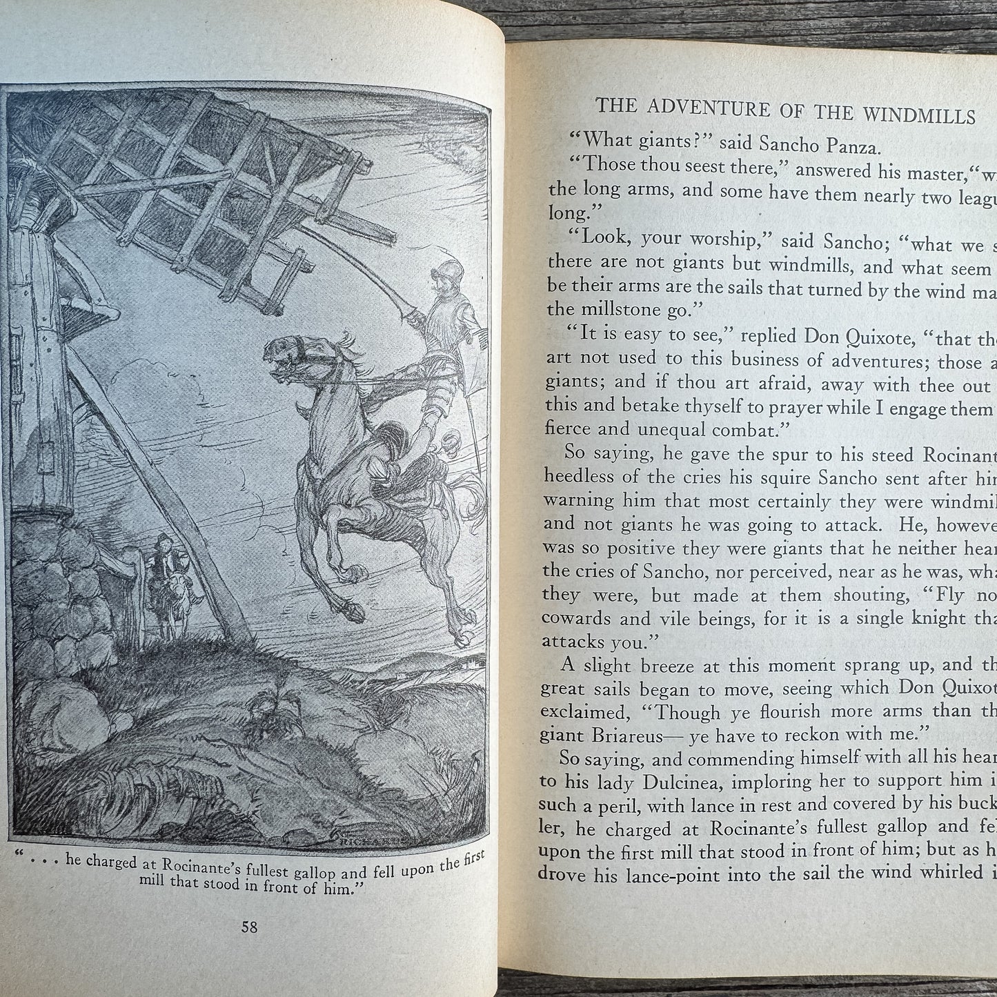 Don Quixote, Cervantes, 1926, Macmillan Modern Readers' Series