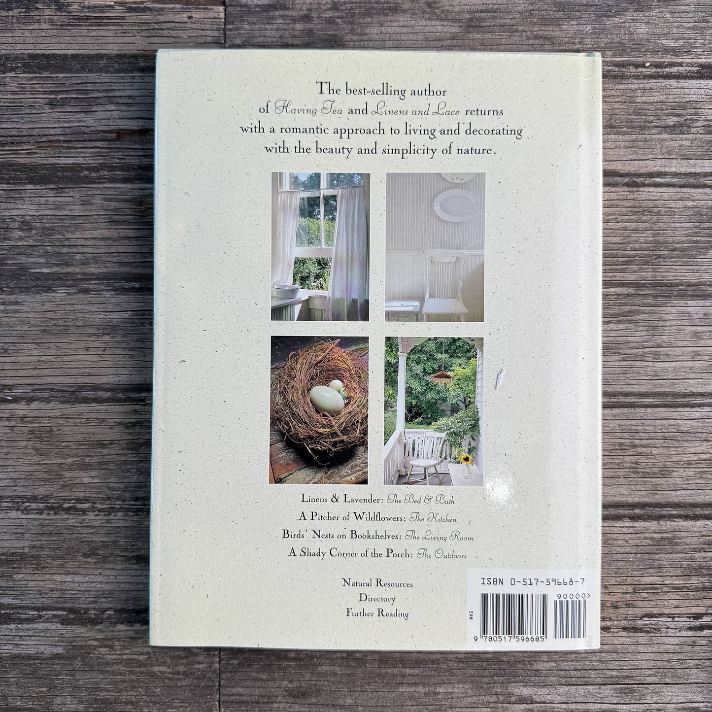 The Natural Home, Living the Simple Life, Tricia Foley, 1995, First Edition