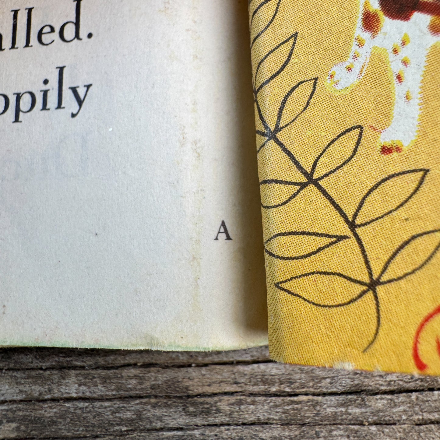 Walt Disney’s The Ugly Duckling , Little Golden Book, 1952, "A"